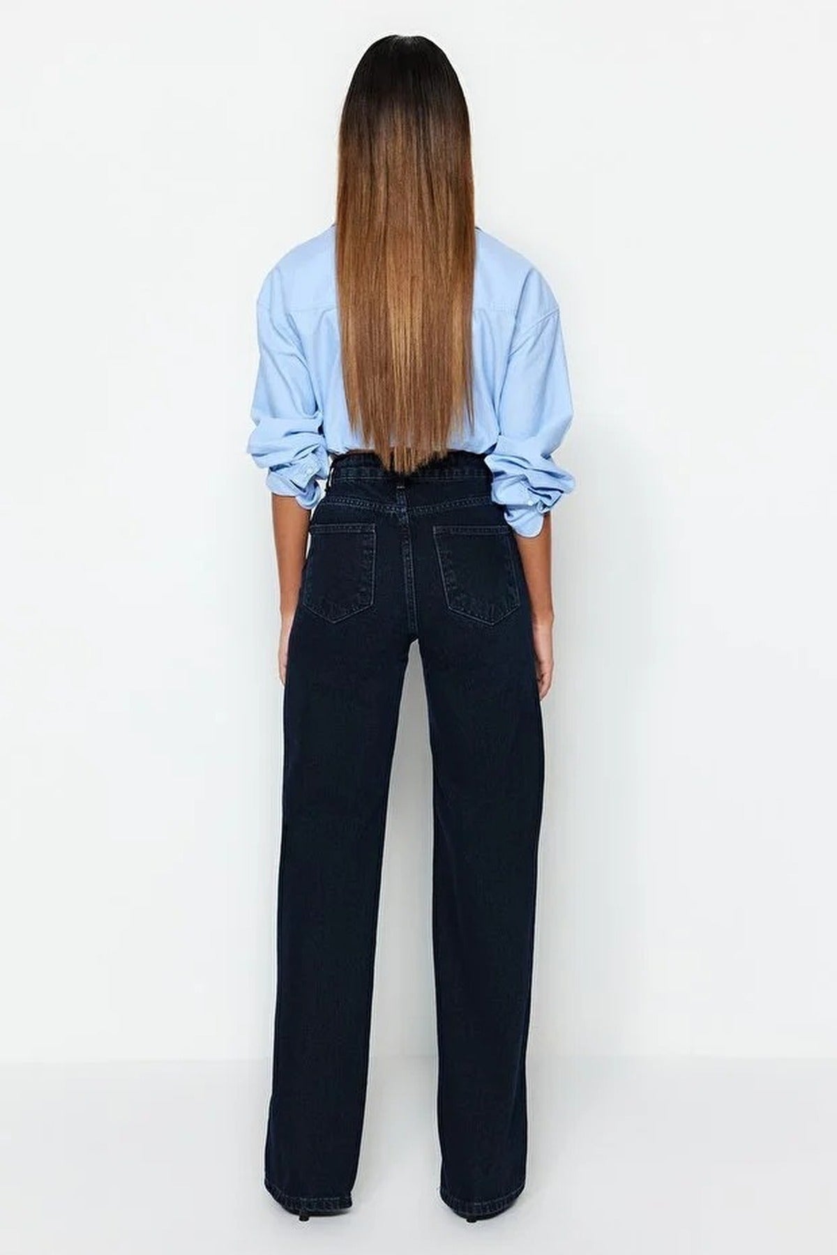 High Waist Wide Leg Jeans
