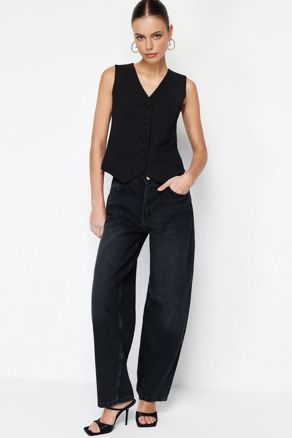 Low Waist Loose Baggy Jeans