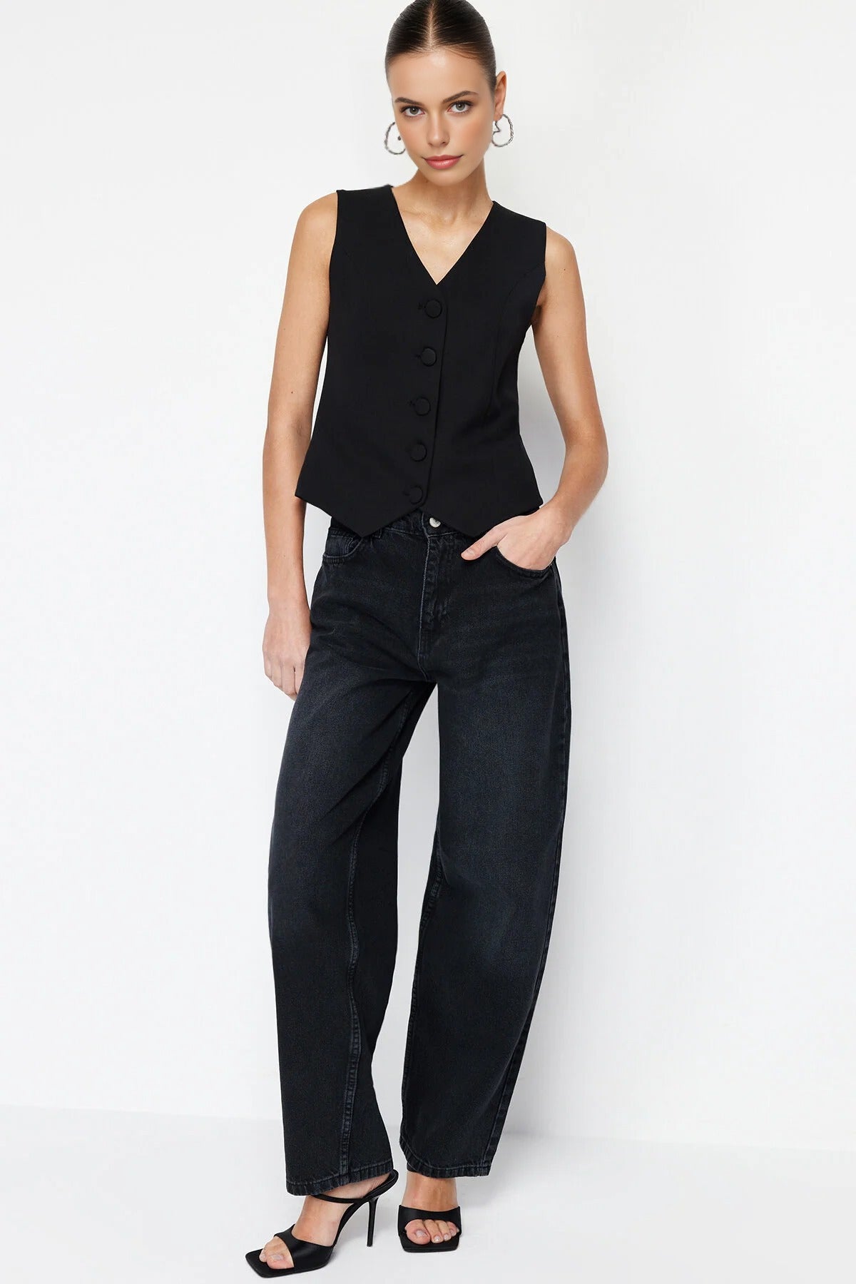 Low Waist Loose Baggy Jeans