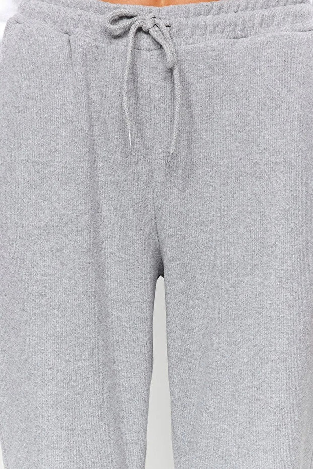 Relaxed Fit Knit Jogger with Pockets