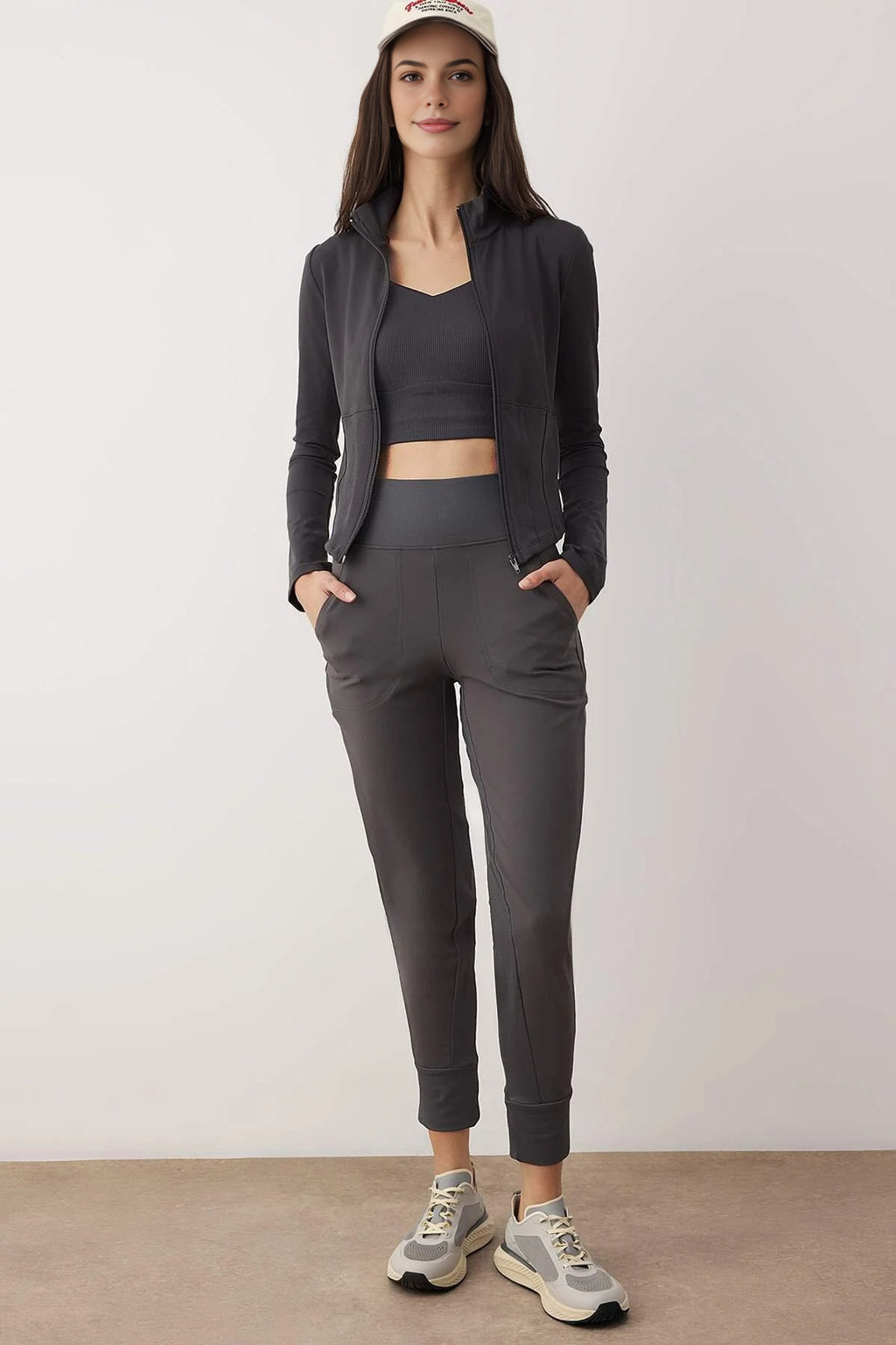 Soft Brushed Fabric Sport Knit Jogger