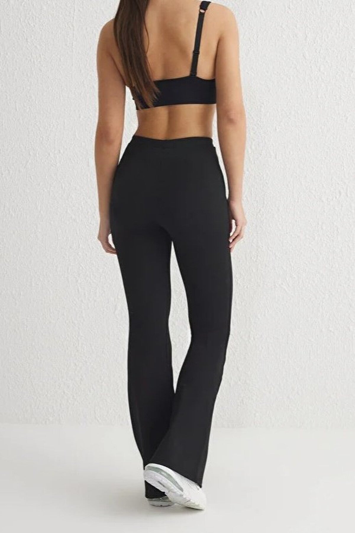 Scuba Fabric Knitted Jogger with Tie Detail