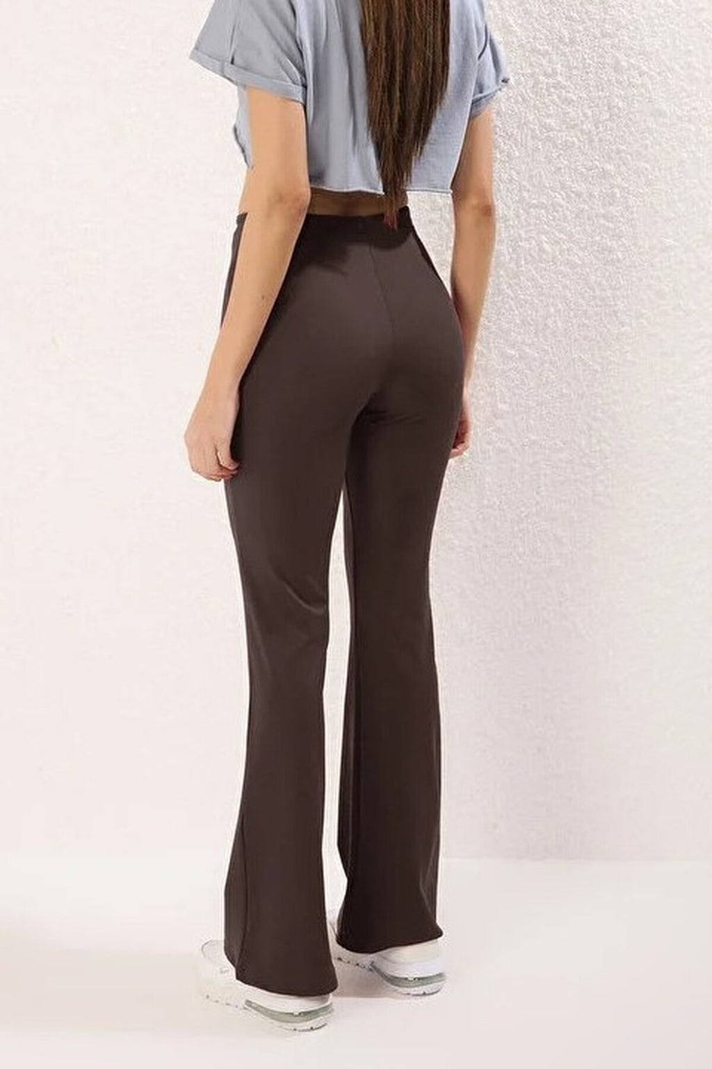 Scuba Fabric Knitted Jogger with Tie Detail