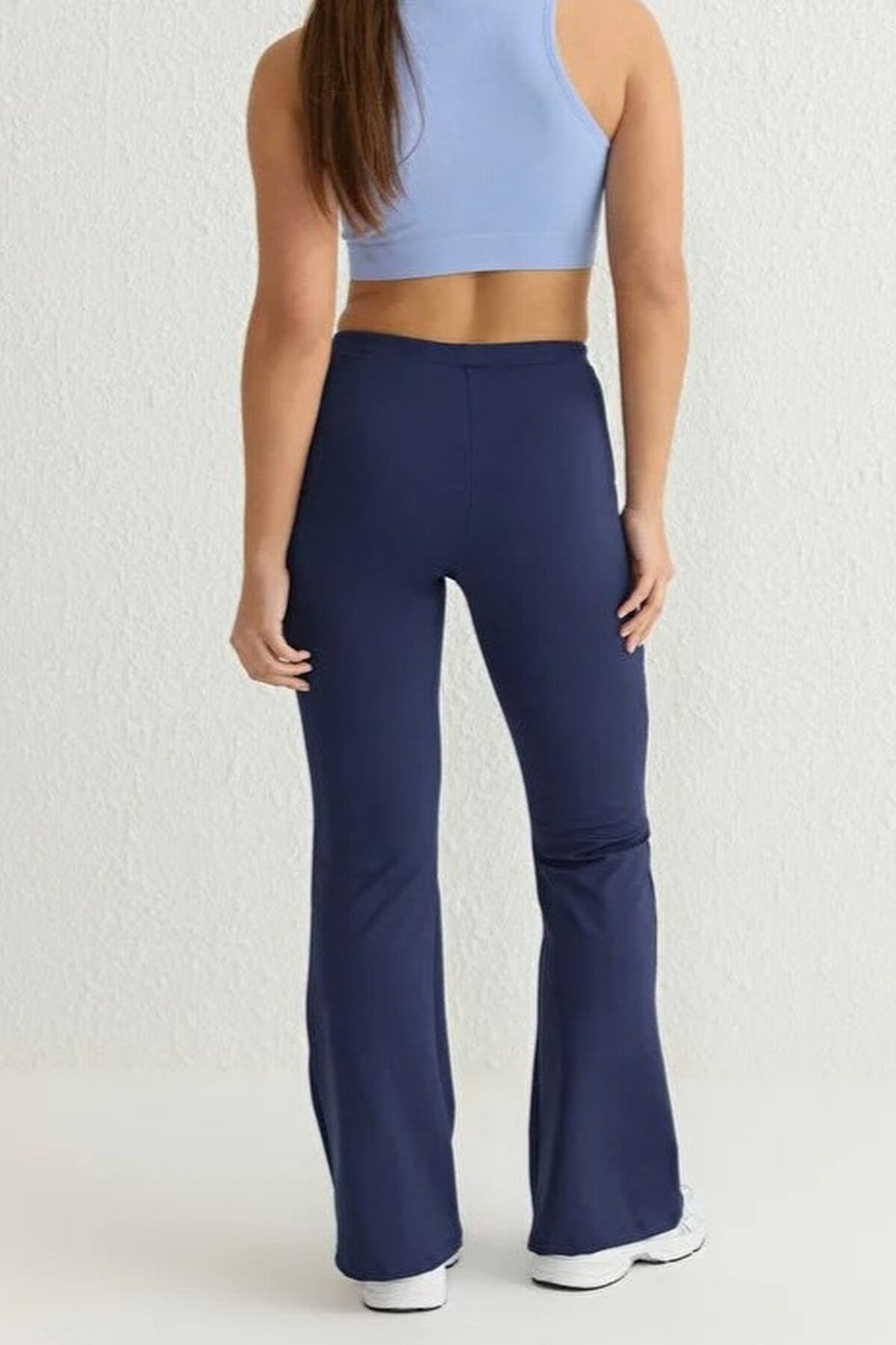 Scuba Fabric Knitted Jogger with Tie Detail