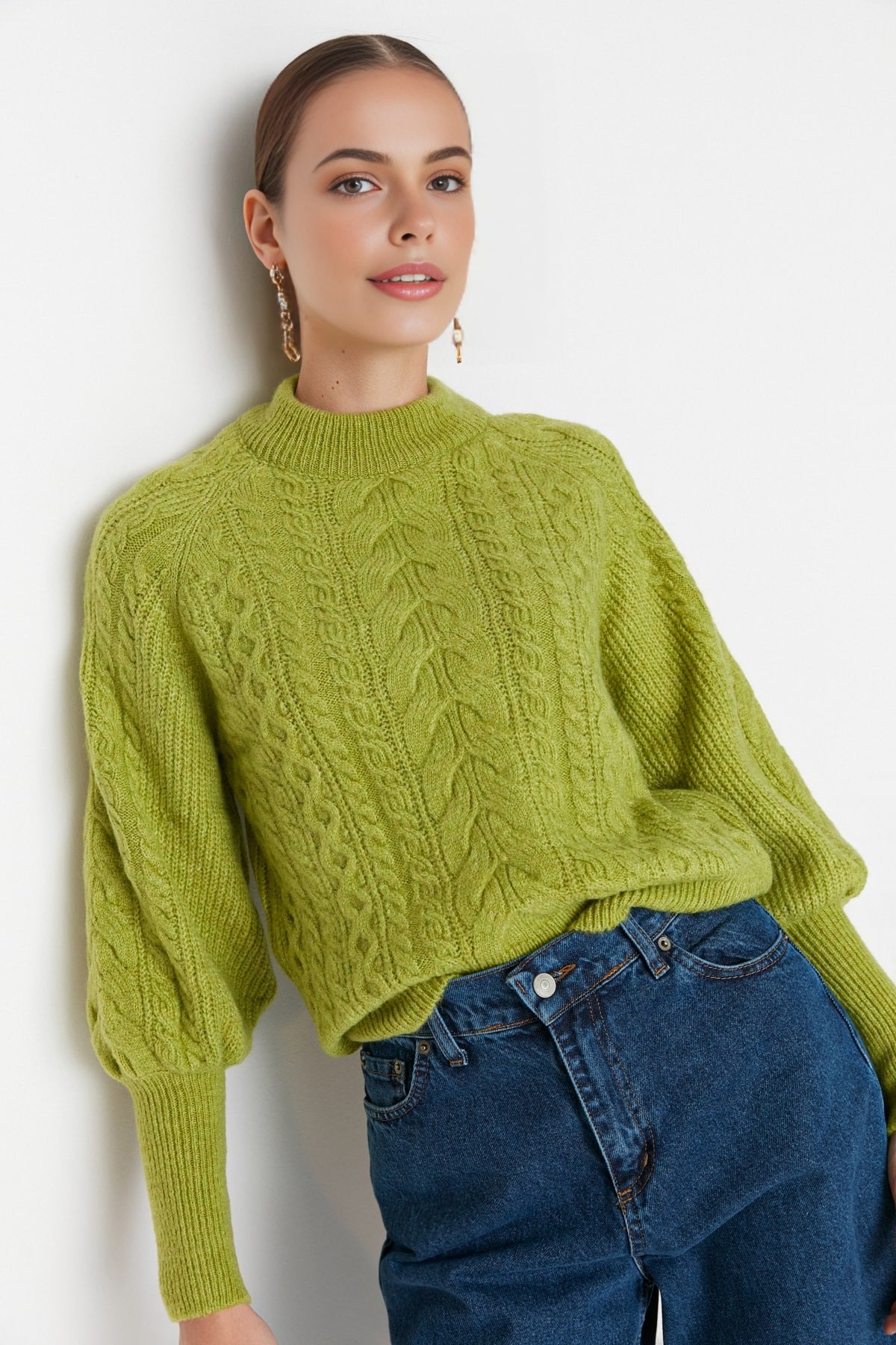 Soft Textured Knit Sweater