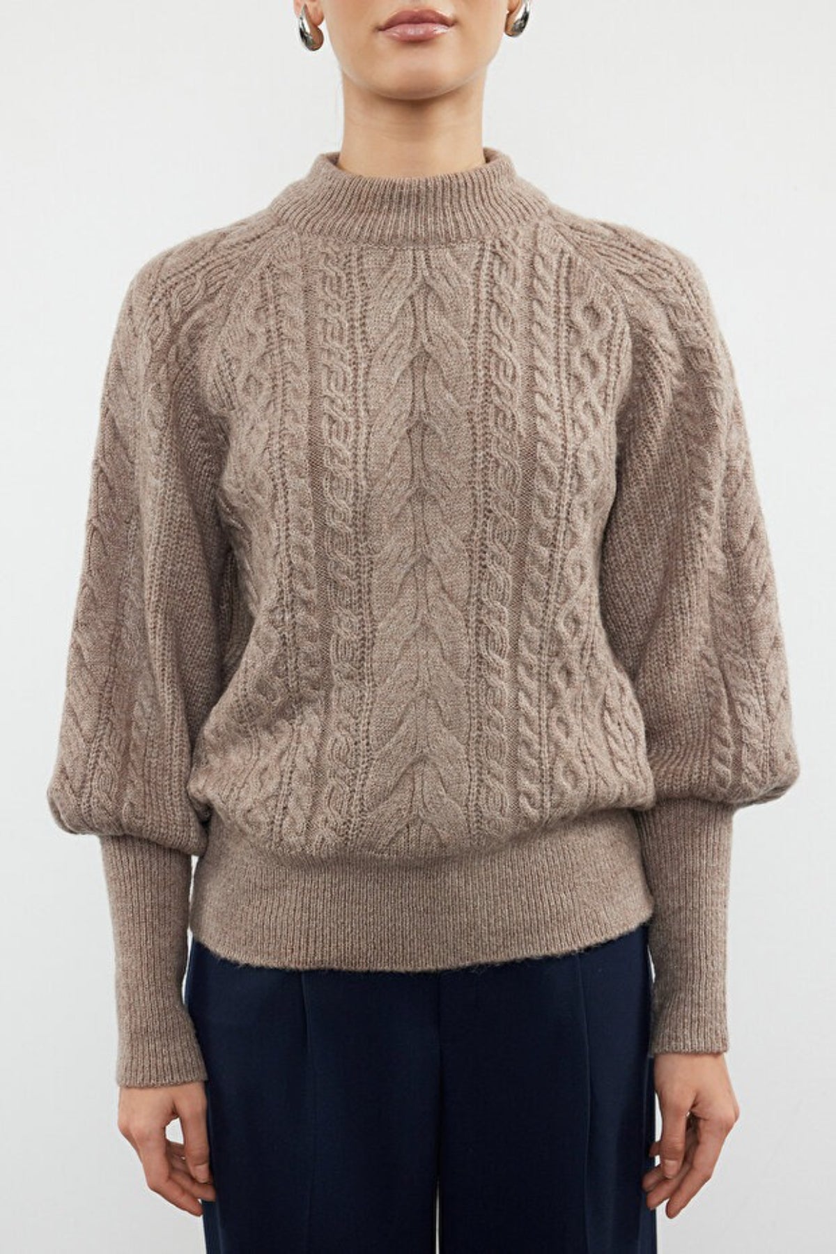 Soft Textured Knit Sweater