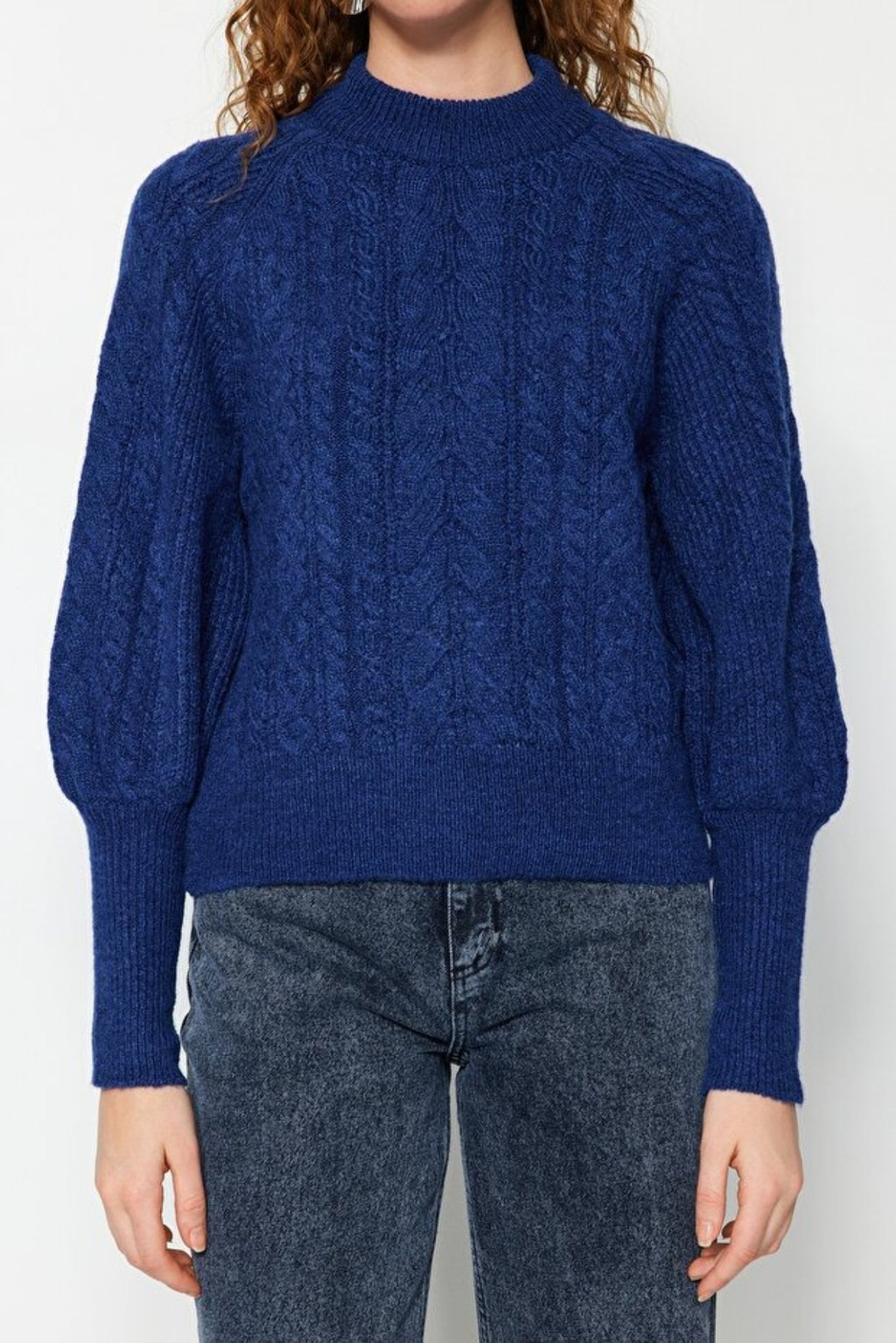 Soft Textured Knit Sweater