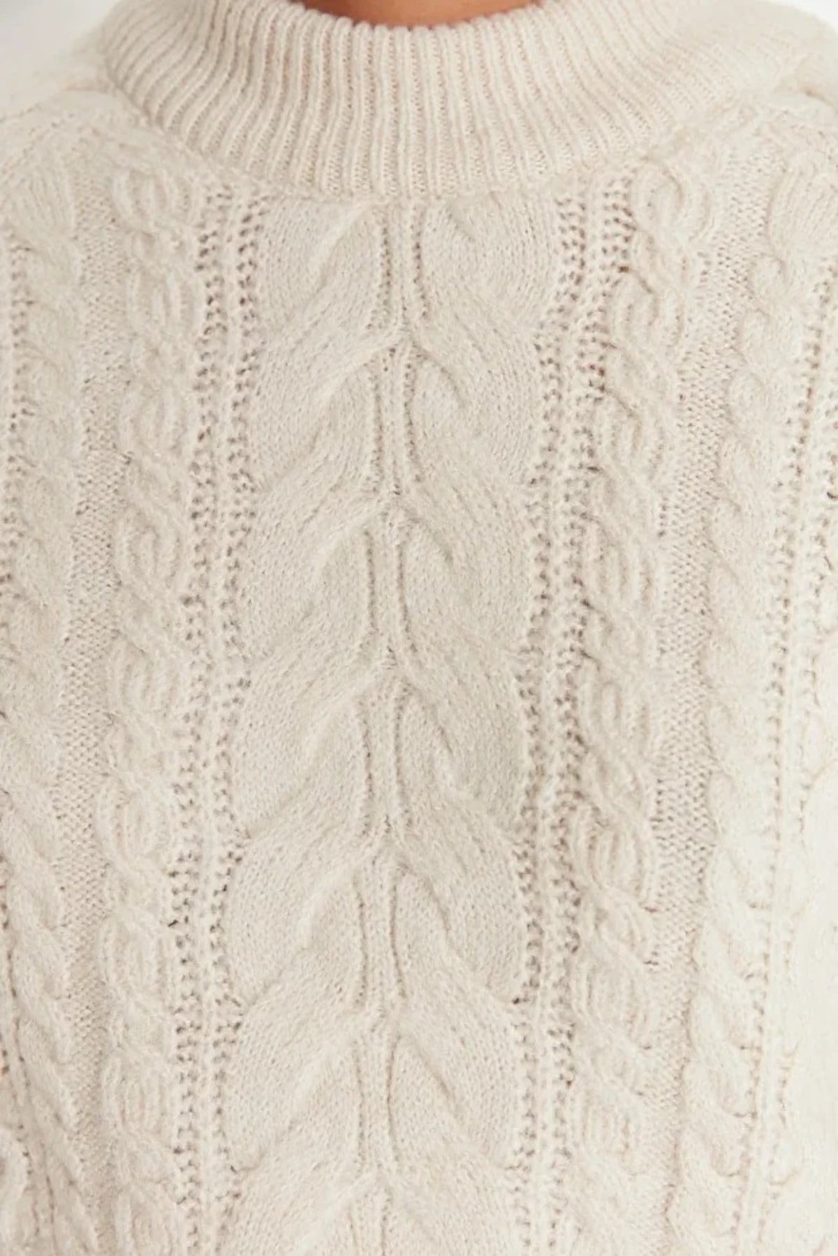 Soft Textured Knit Sweater