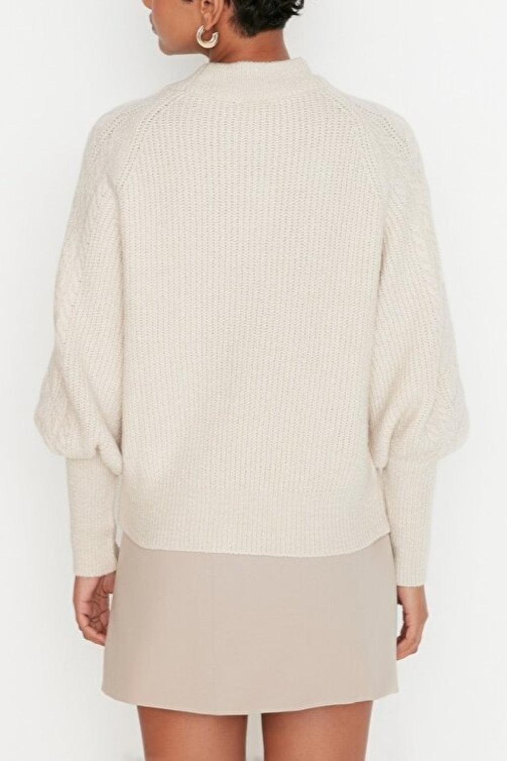 Soft Textured Knit Sweater