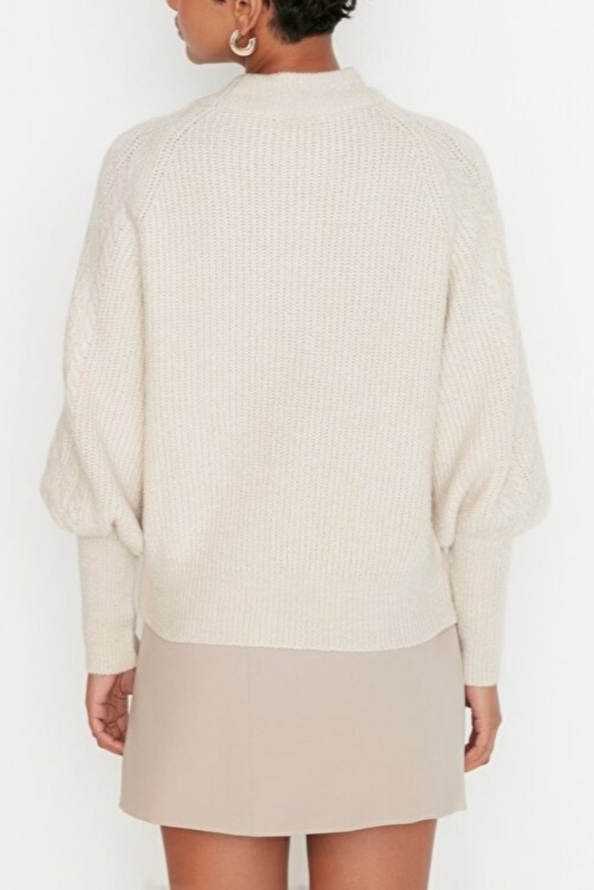 Soft Textured Knit Sweater