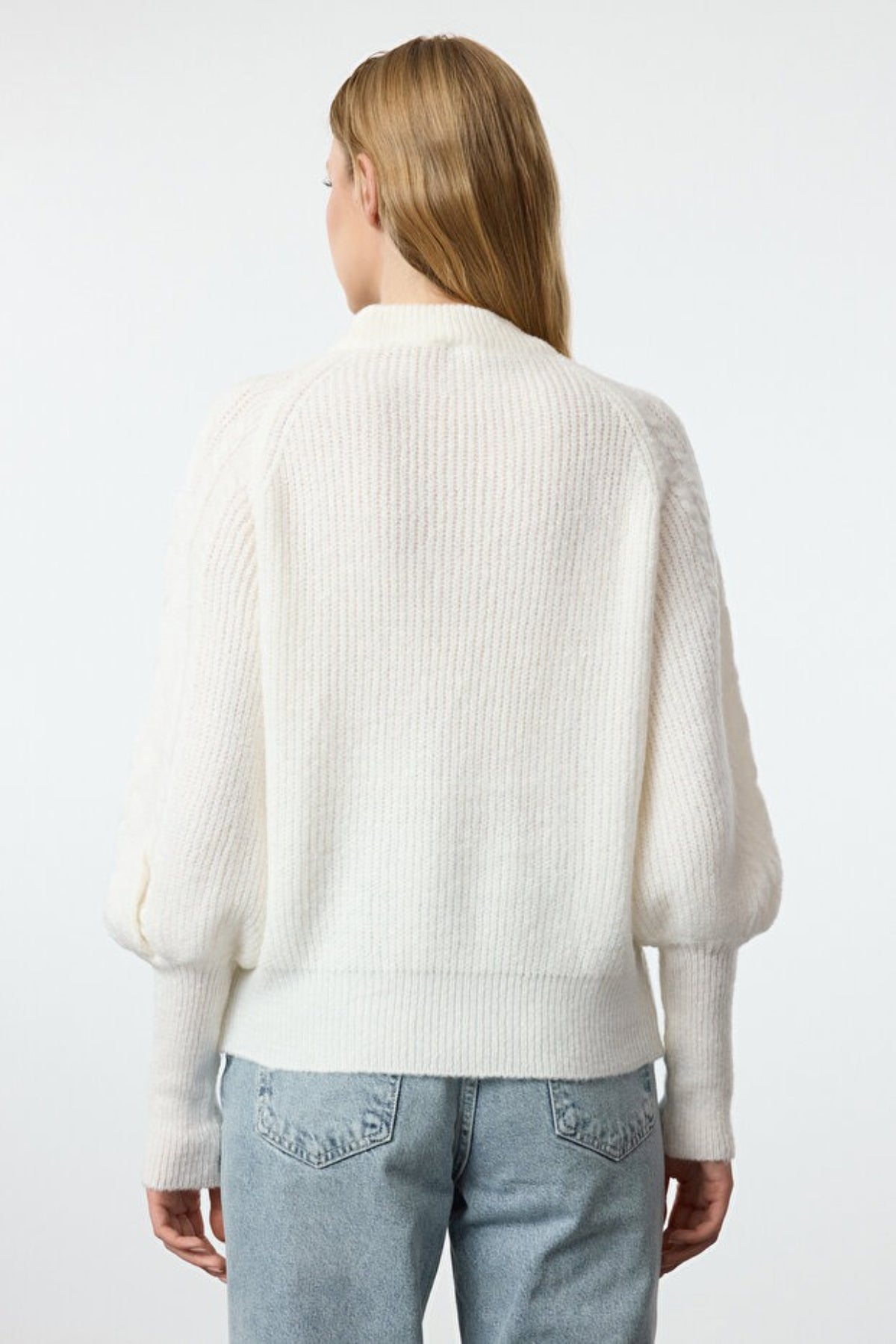 Soft Textured Knit Sweater