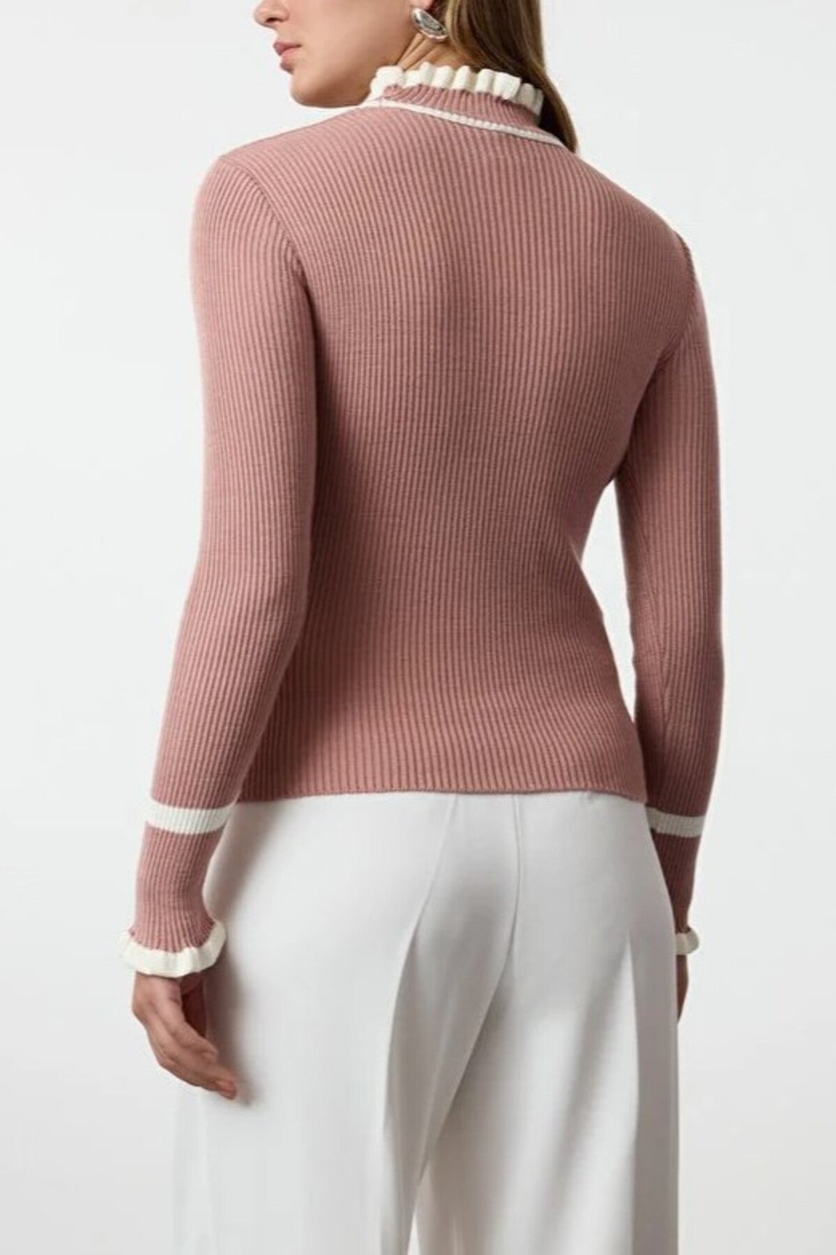 Color Block Knit Sweater