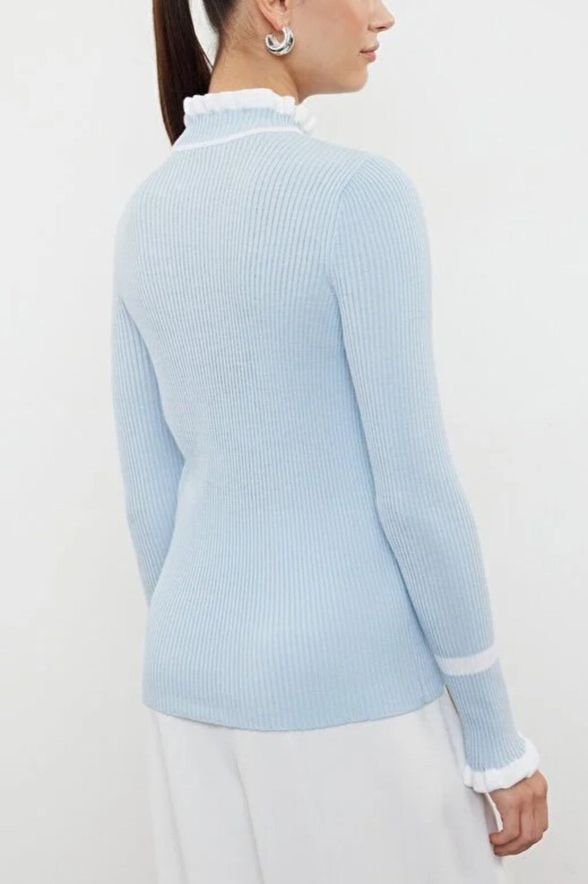 Color Block Knit Sweater