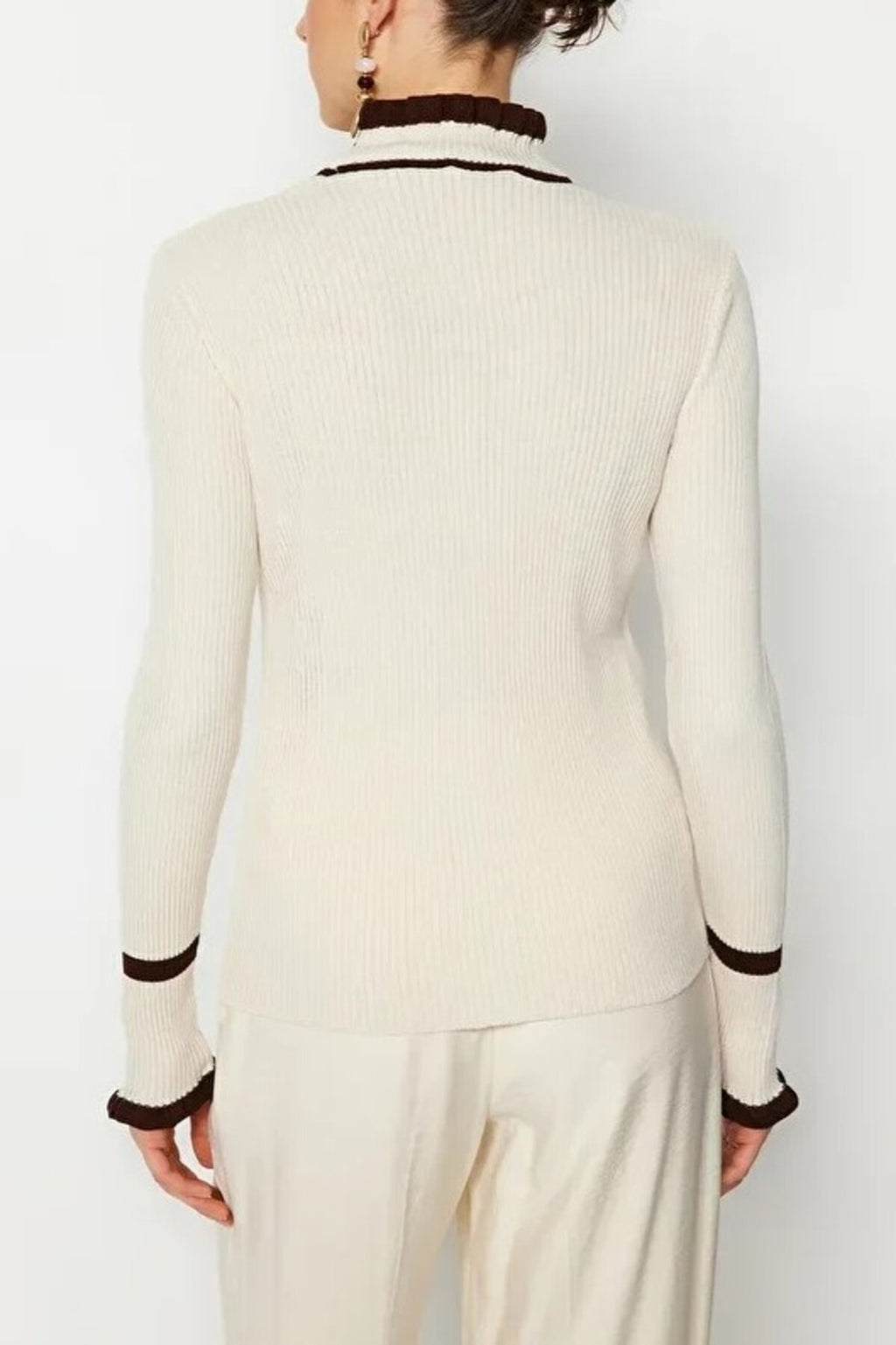 Color Block Knit Sweater