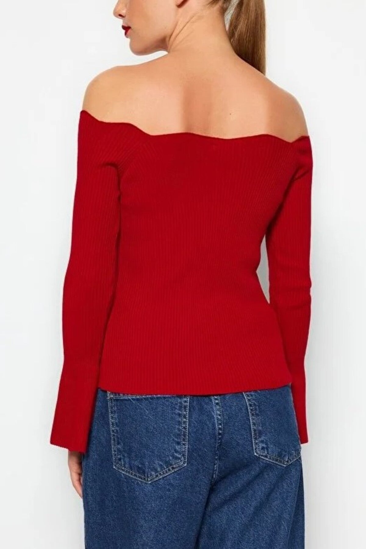 Carmen Collar Knit Sweater