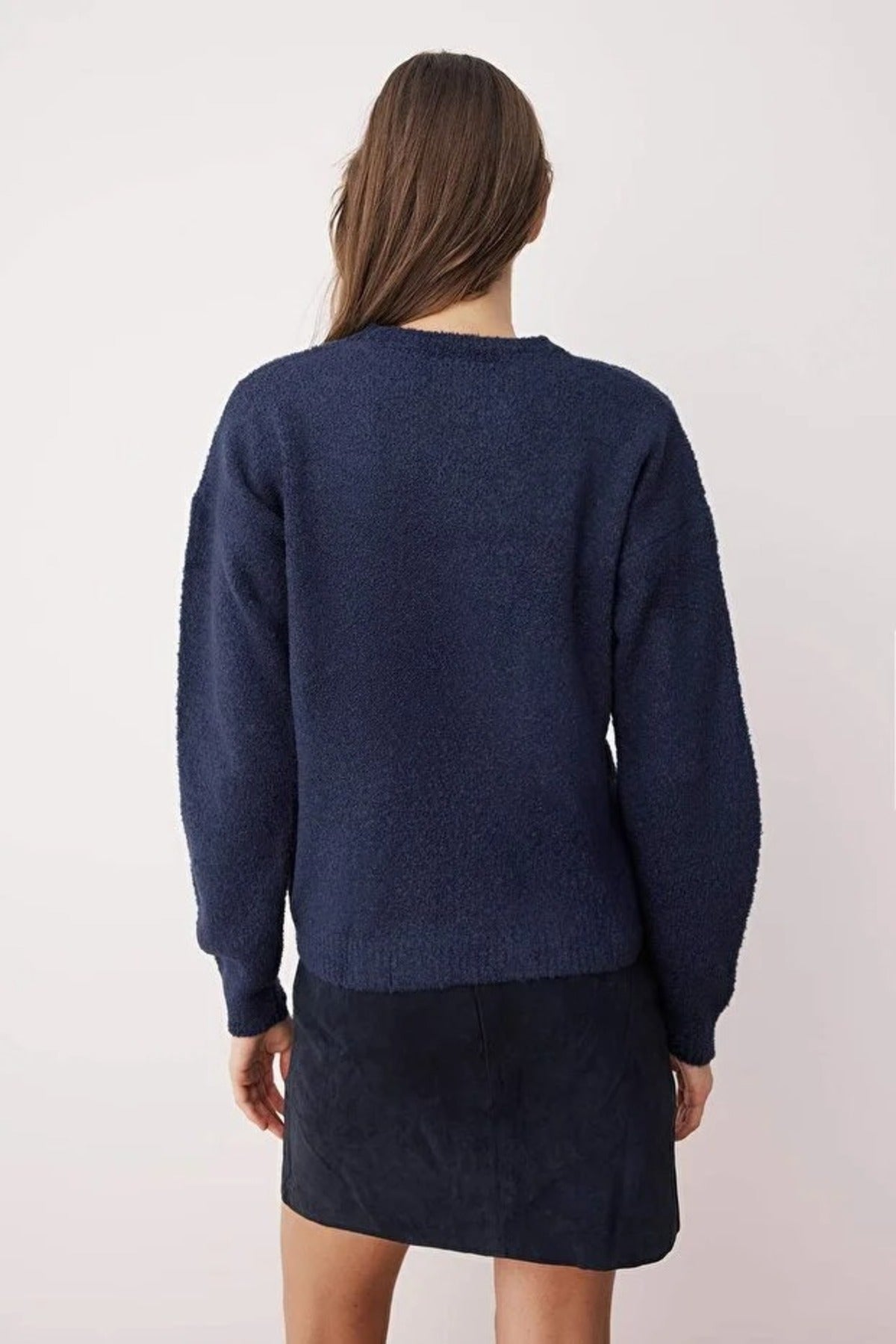 Soft Textured Knit Sweater