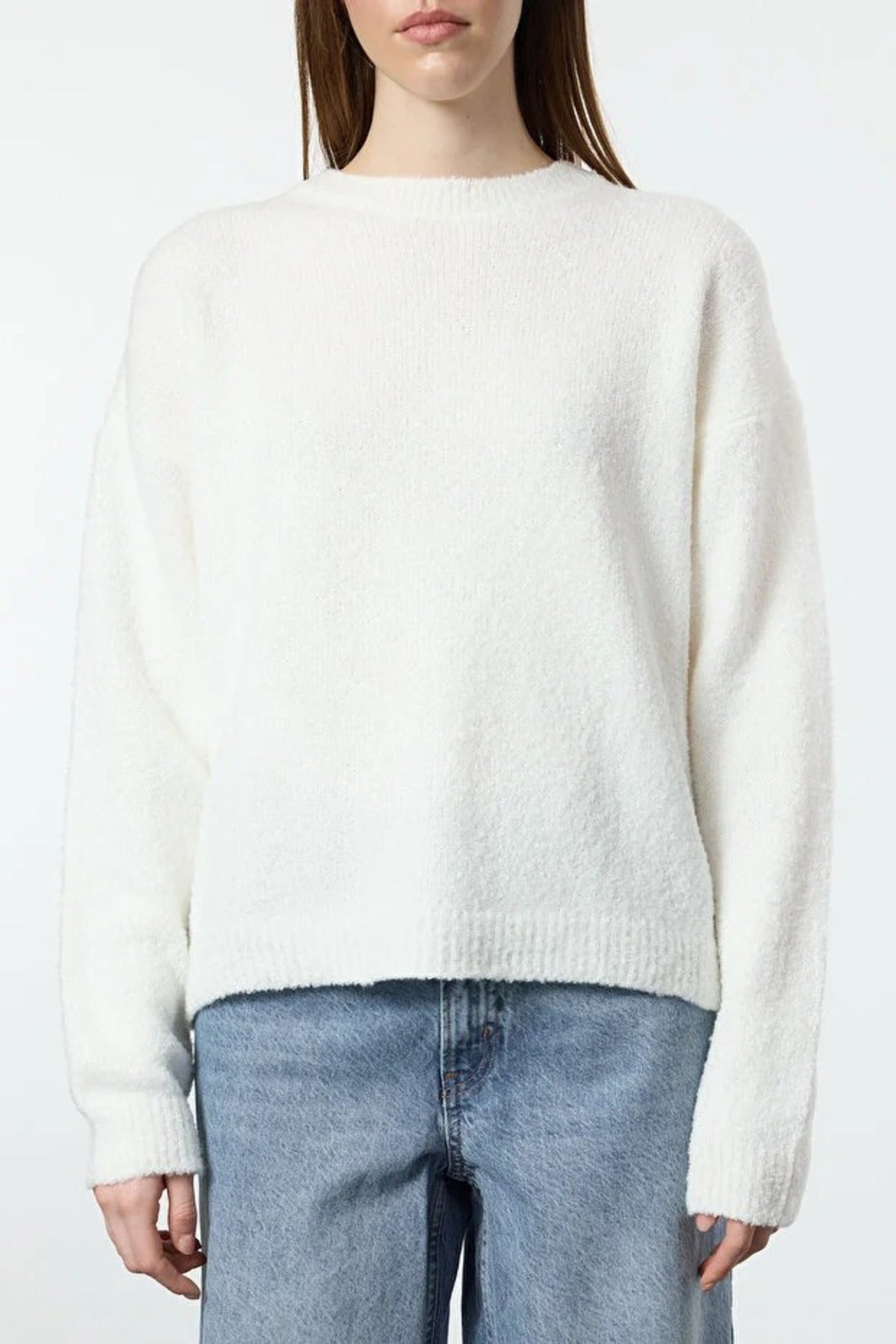 Soft Textured Knit Sweater