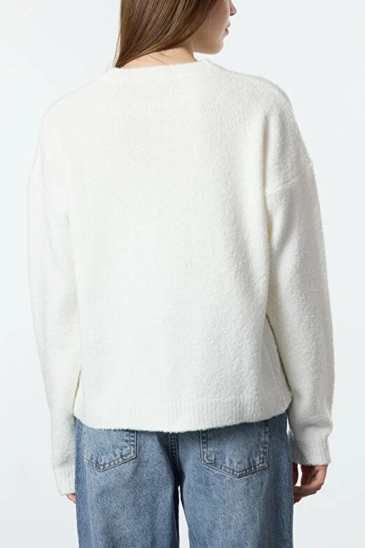 Soft Textured Knit Sweater