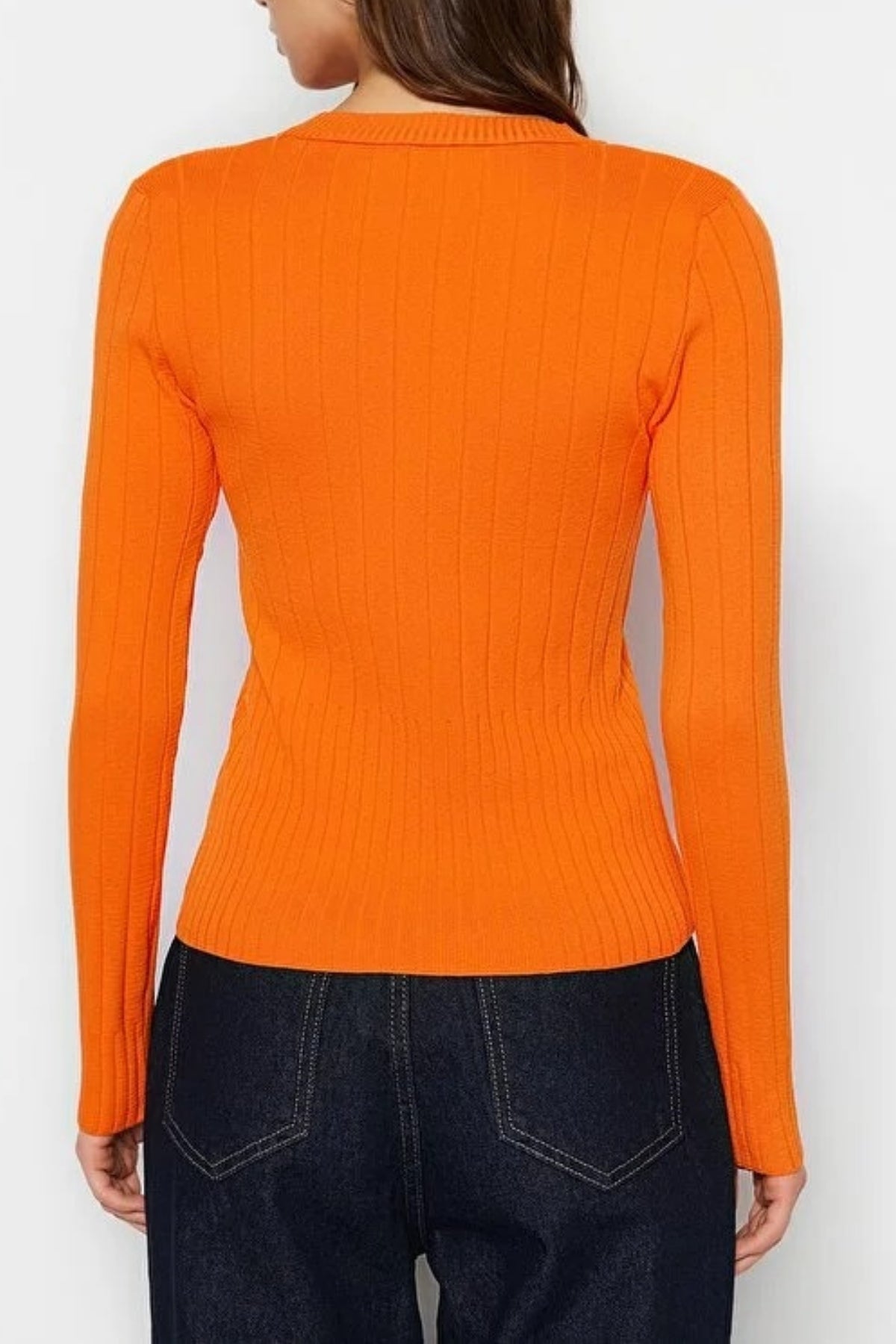 Basic Crew Neck Knit Sweater