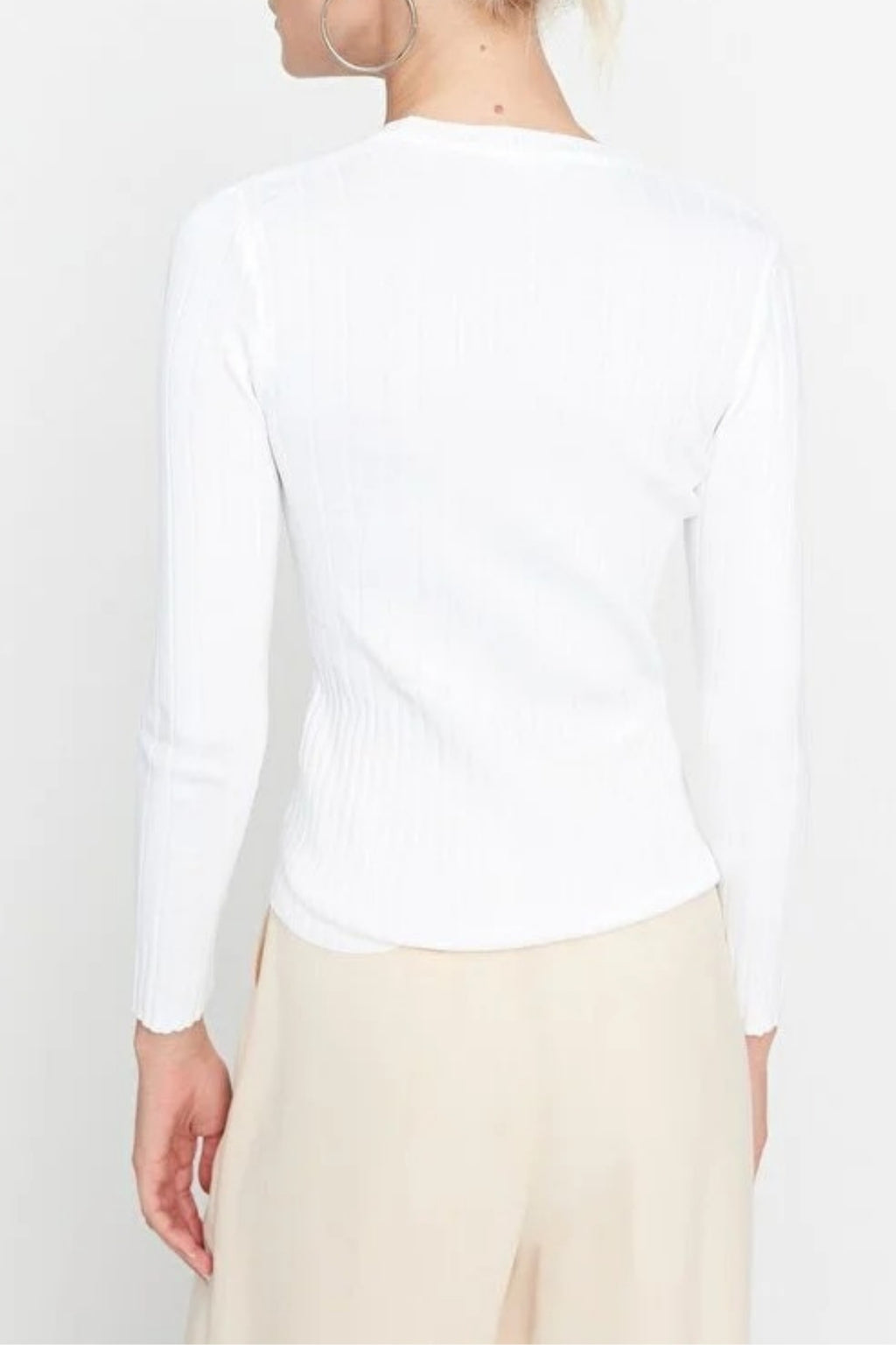 Basic Crew Neck Knit Sweater