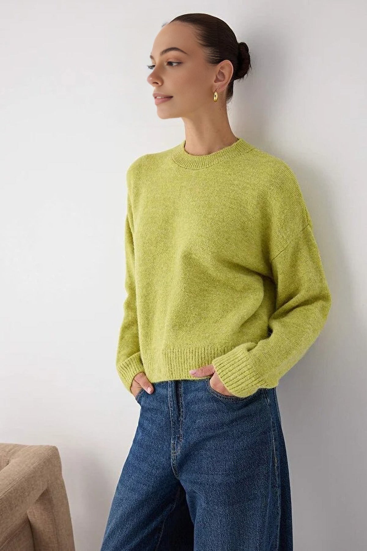 Alpaca Wool Blend Premium Oversize Knit Sweater
