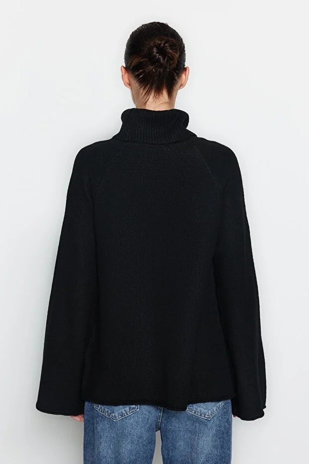 Oversize Soft-Textured Knit Sweater