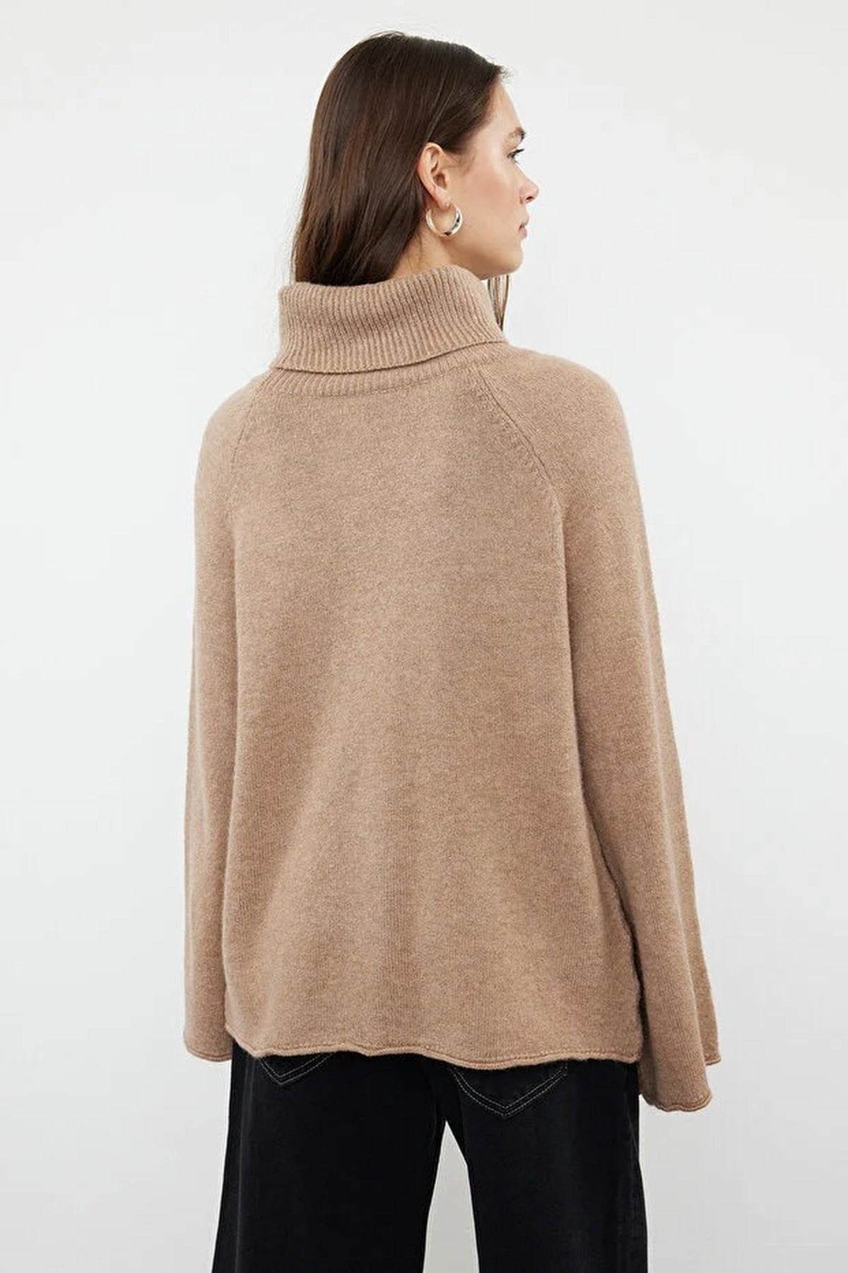 Oversize Soft-Textured Knit Sweater