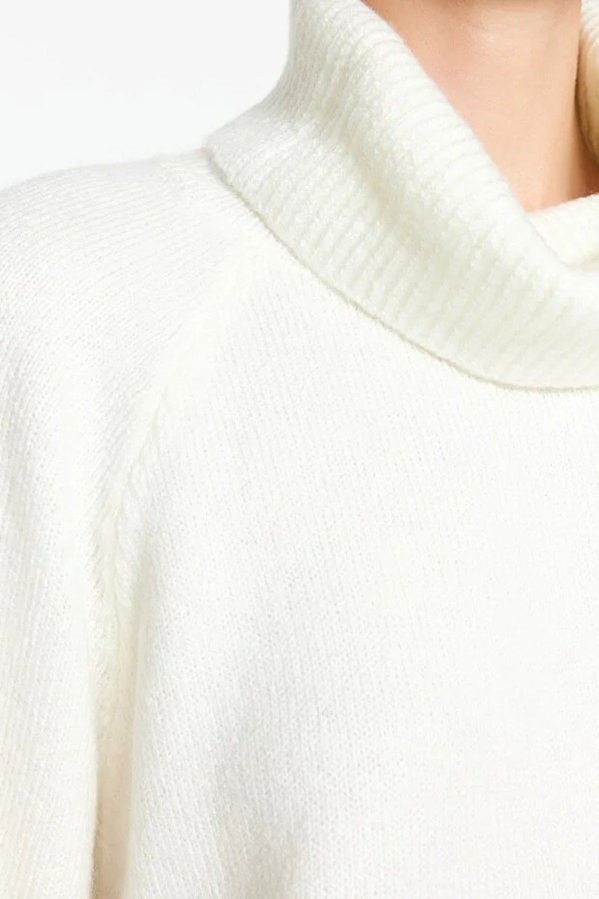 Oversize Soft-Textured Knit Sweater
