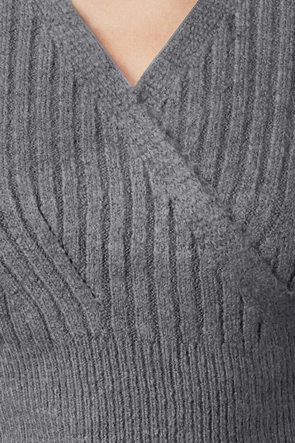 Crop Soft Textured Double Breasted Knit Sweater