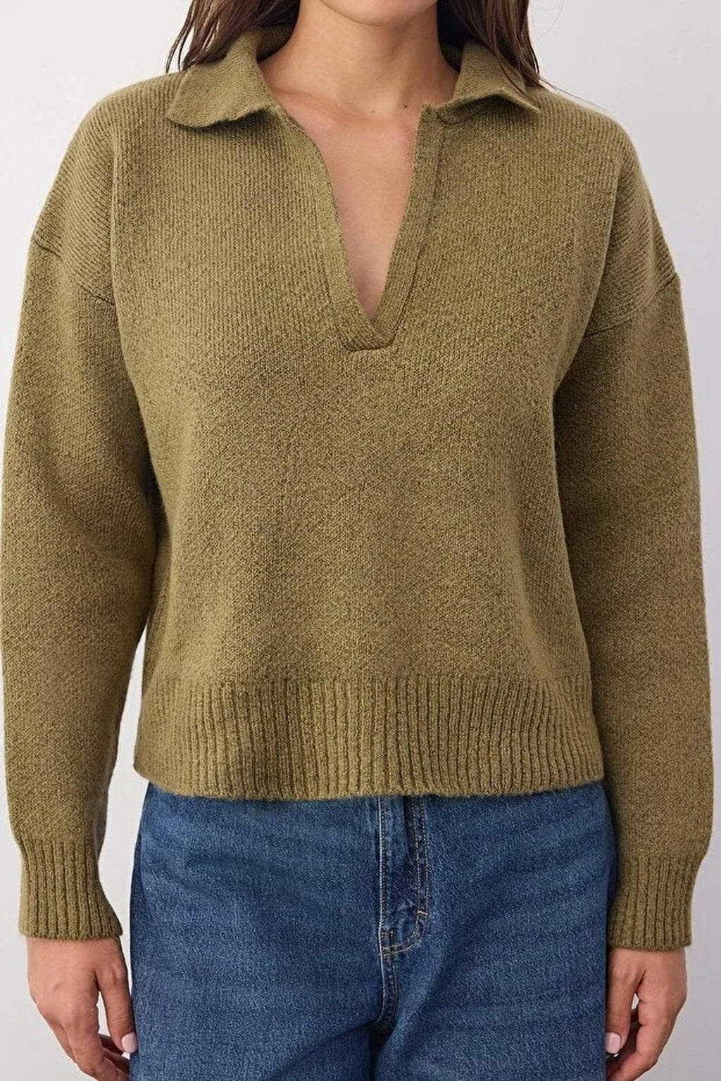 Soft Textured Knit Sweater
