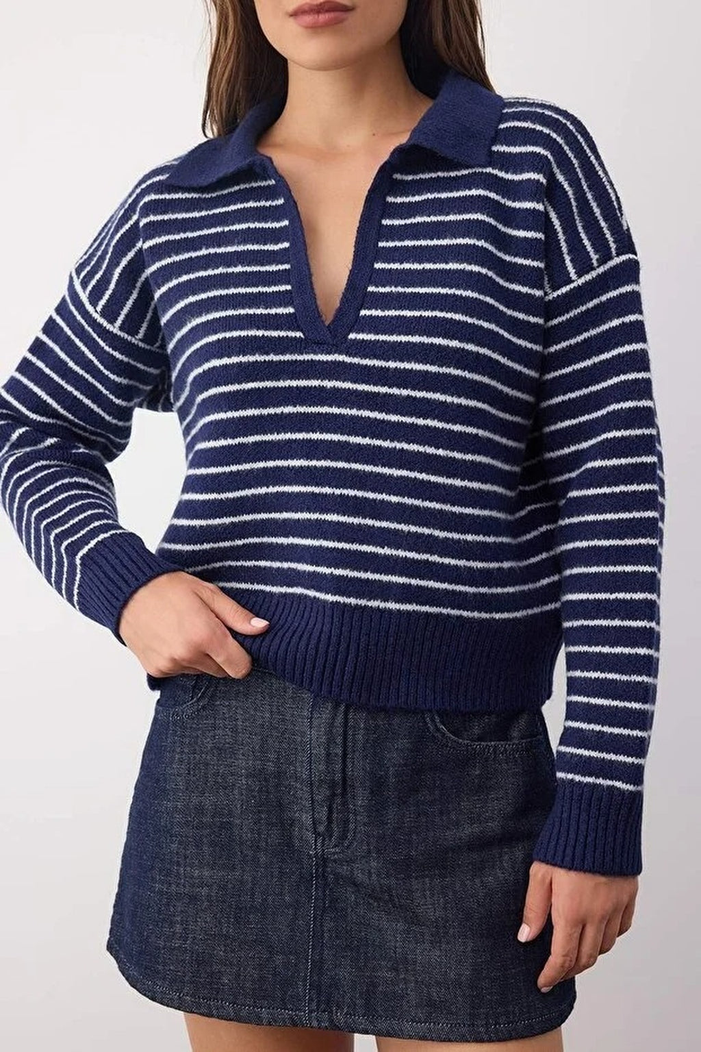 Soft Textured Knit Sweater