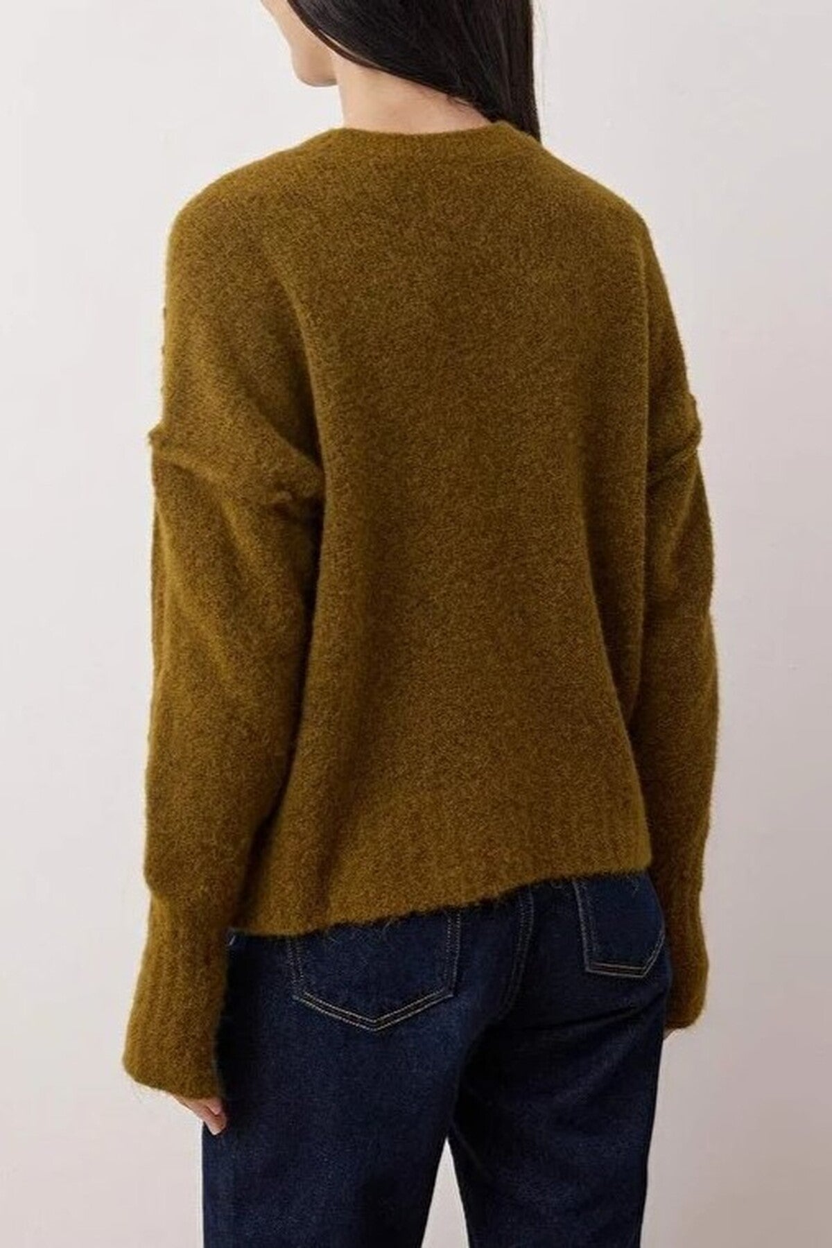 Soft Textured Woolen Oversize Knit Sweater