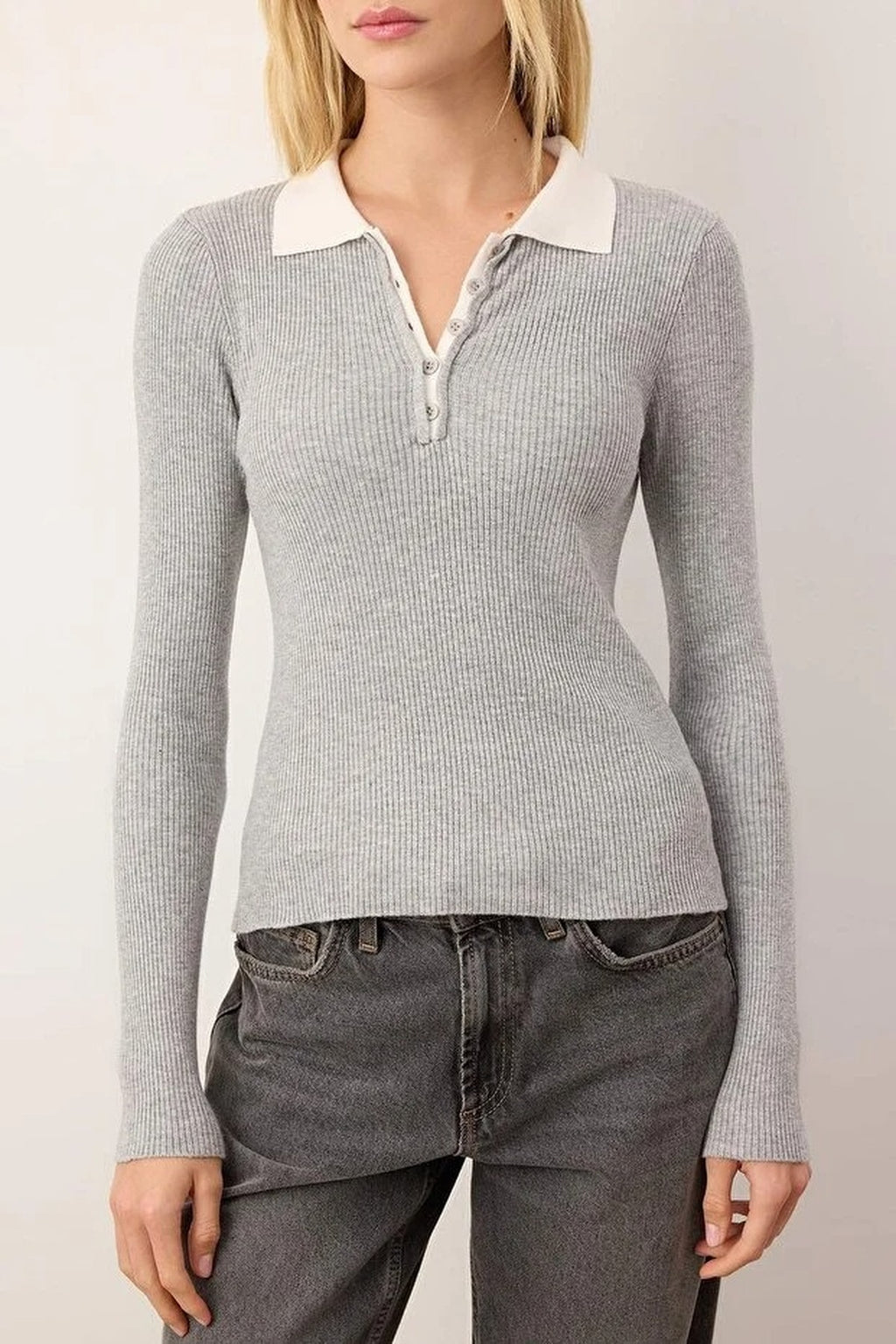 Waist Draped Thin Knit Sweater