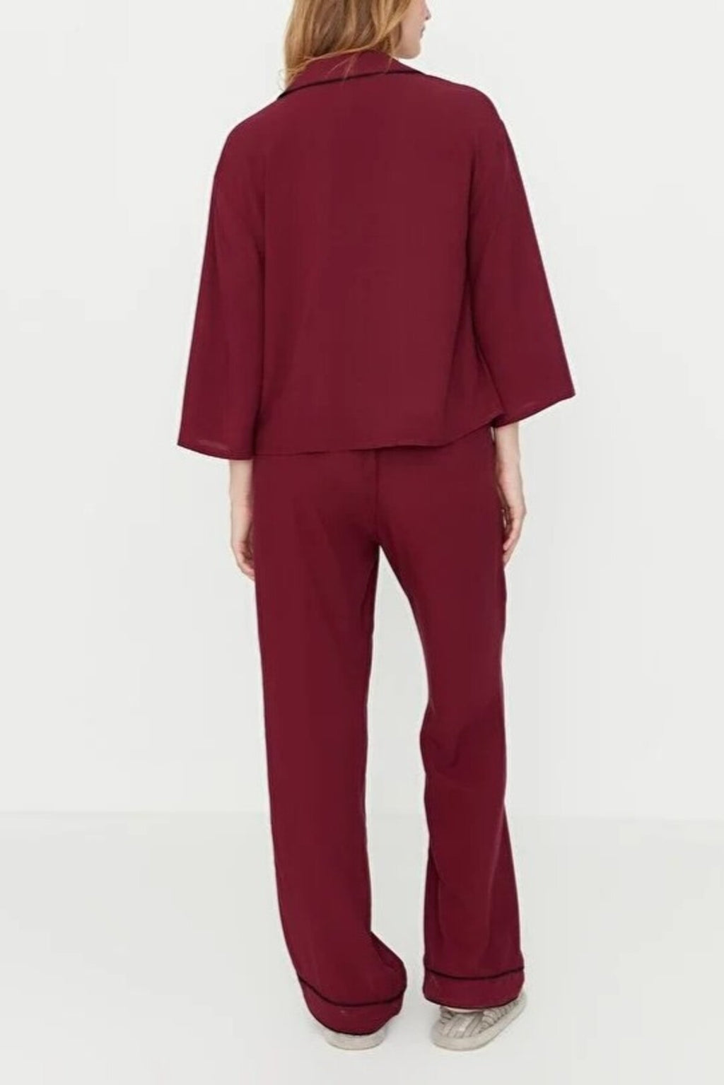 2-Piece Viscose Woven Pajama Set