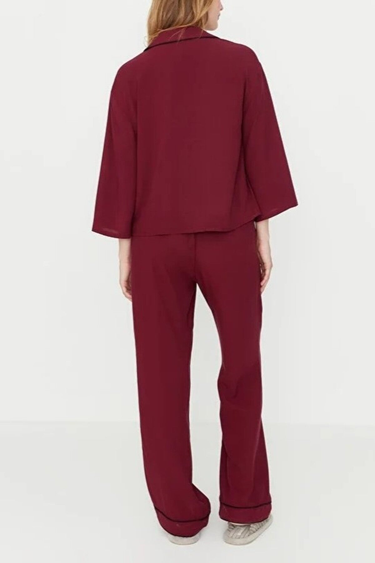 2-Piece Viscose Woven Pajama Set