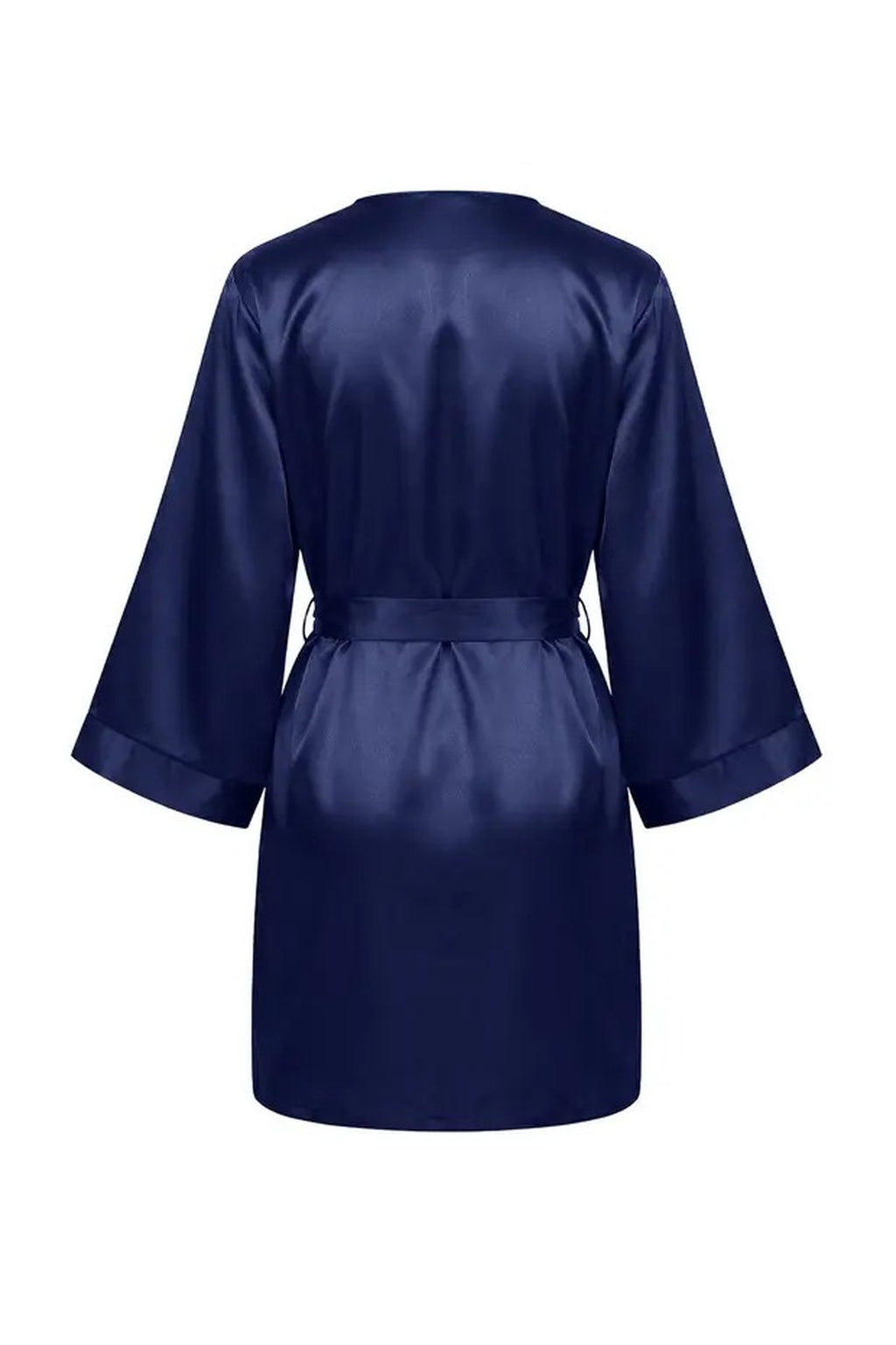 4-Piece Satin Bridal Pajama Set Set with Lace Details