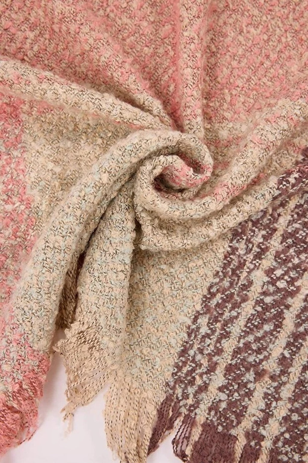 Soft Textured Knit Women's Scarf