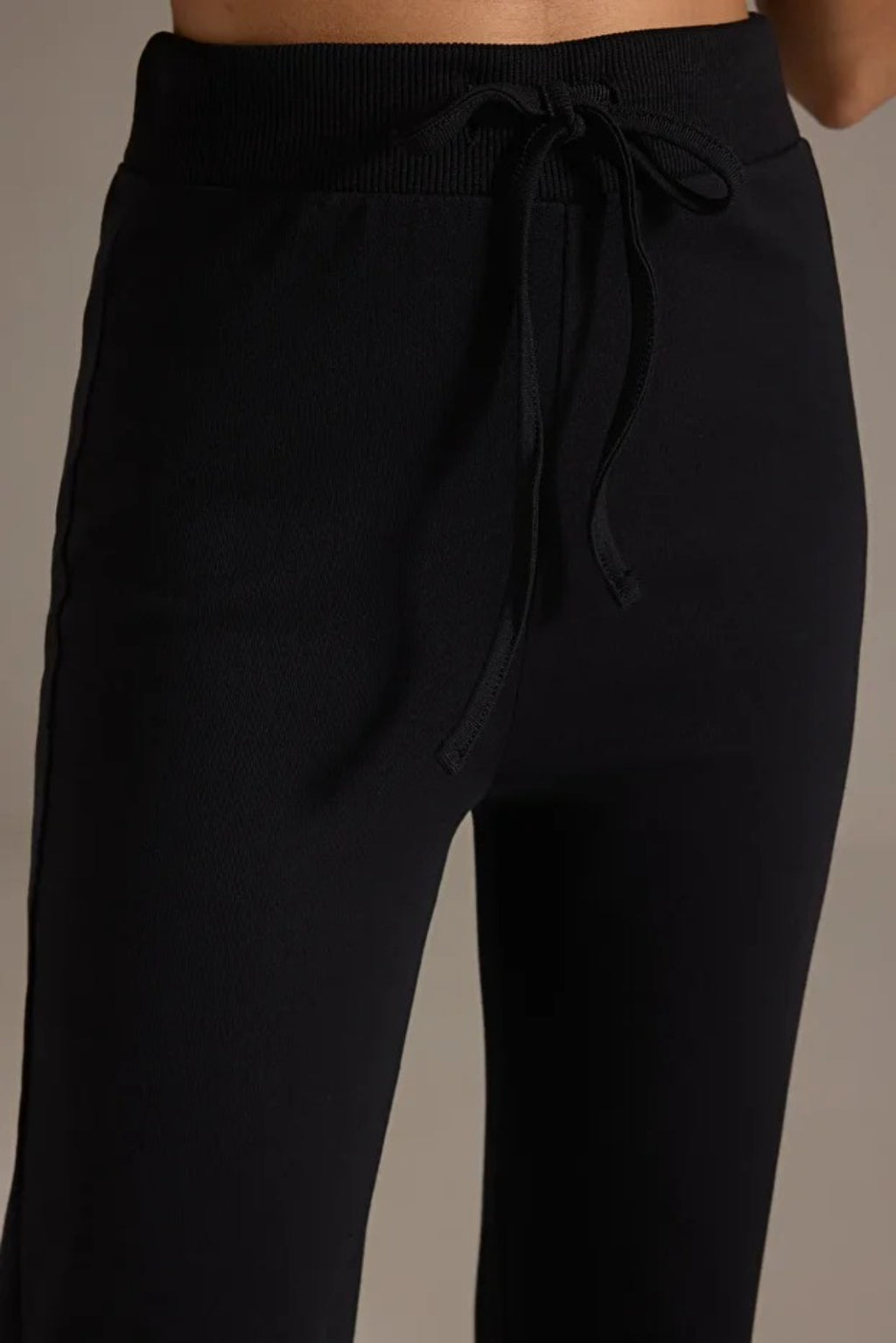 2-Piece Fitted Stretch Woven Top & Pants Set