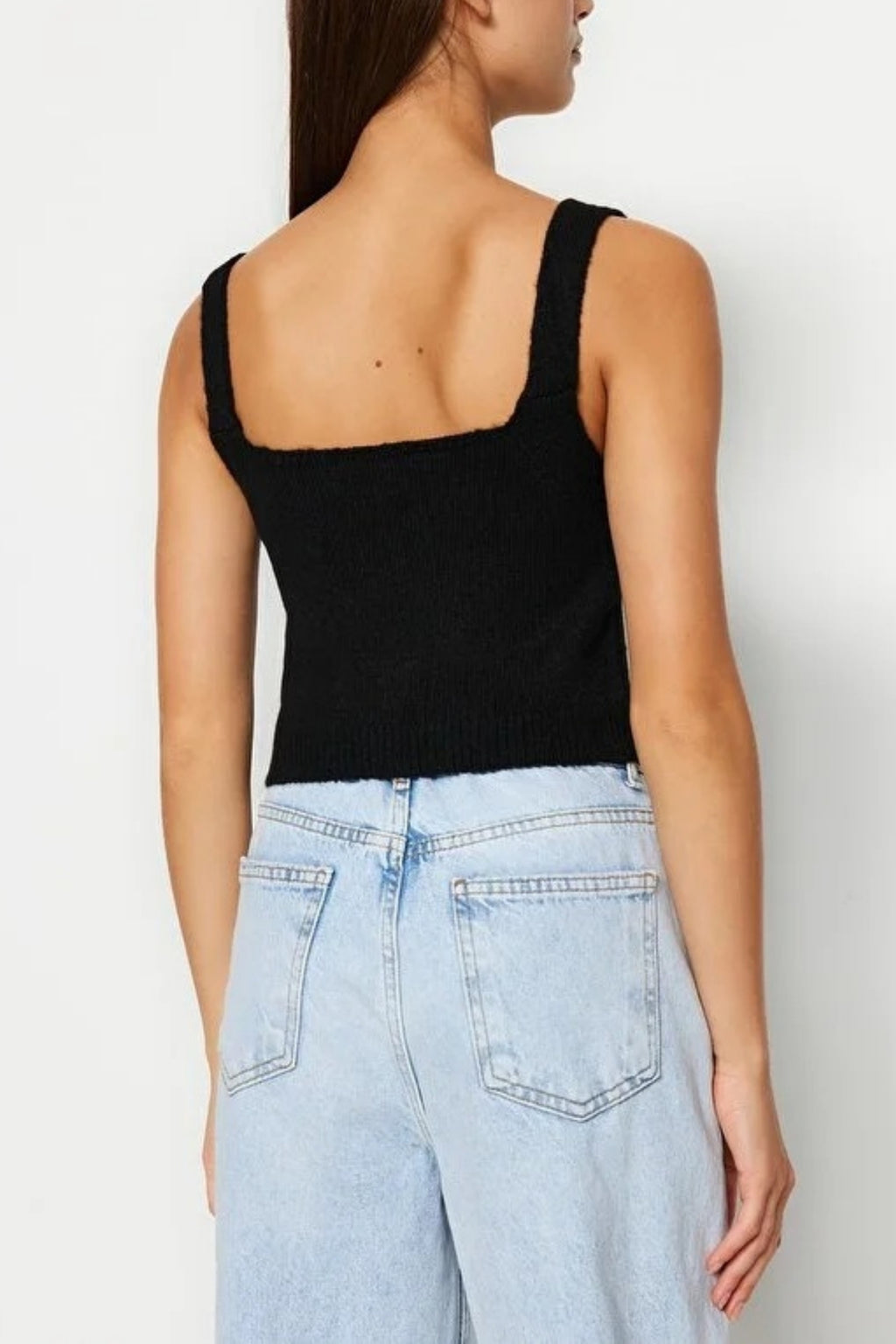 2-Piece Crop Soft-Textured Knit Blouse-Cardigan Set