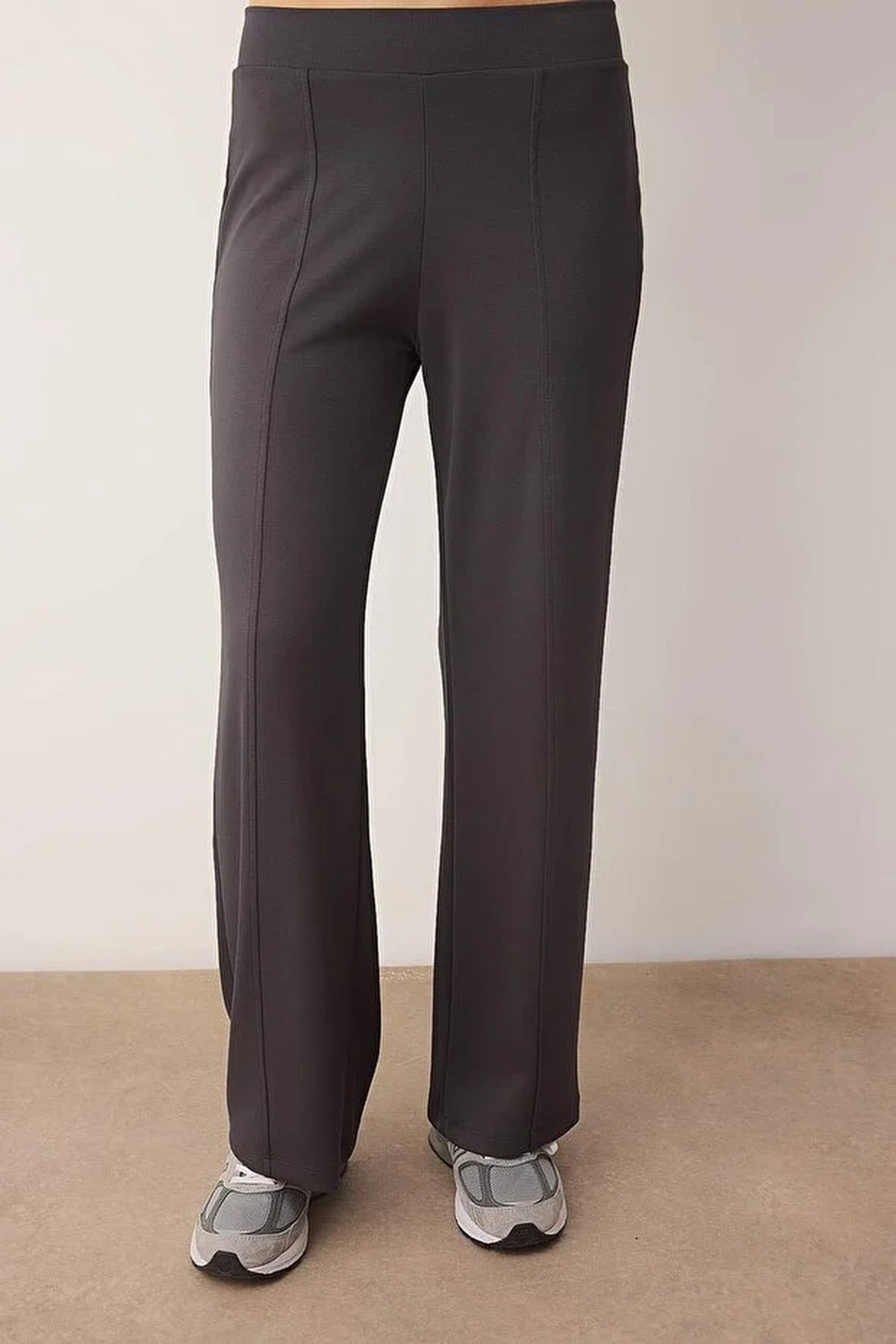 2-Piece Soft Fabric Knit Top and Bottom Set