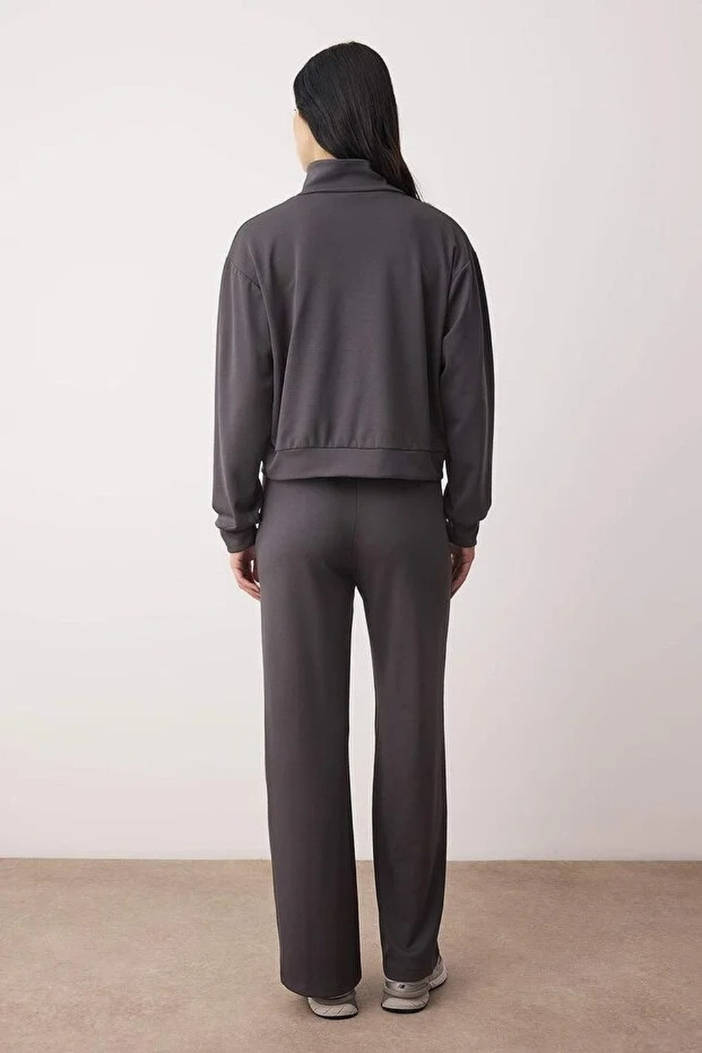 2-Piece Soft Fabric Knit Top and Bottom Set