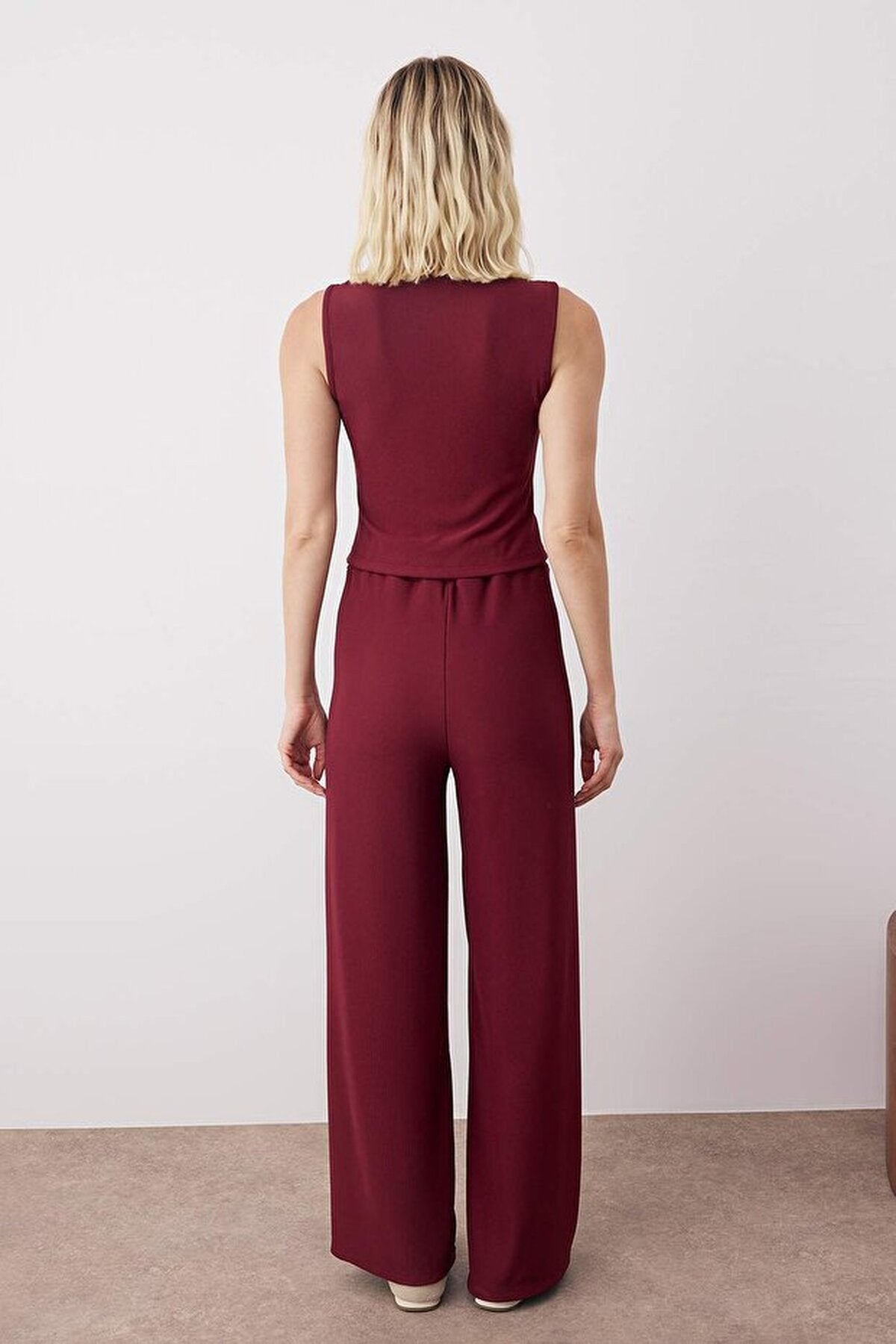2-Piece Knitted Top and Bottom Set