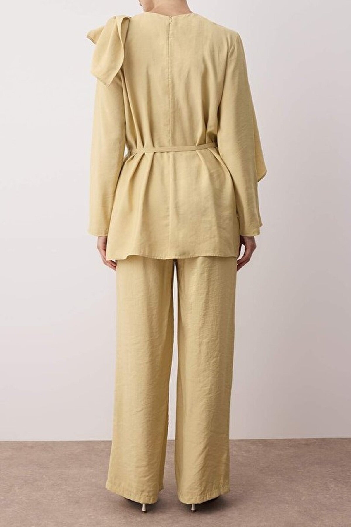 2-Piece Modal Fabric Woven Top and Bottom Set