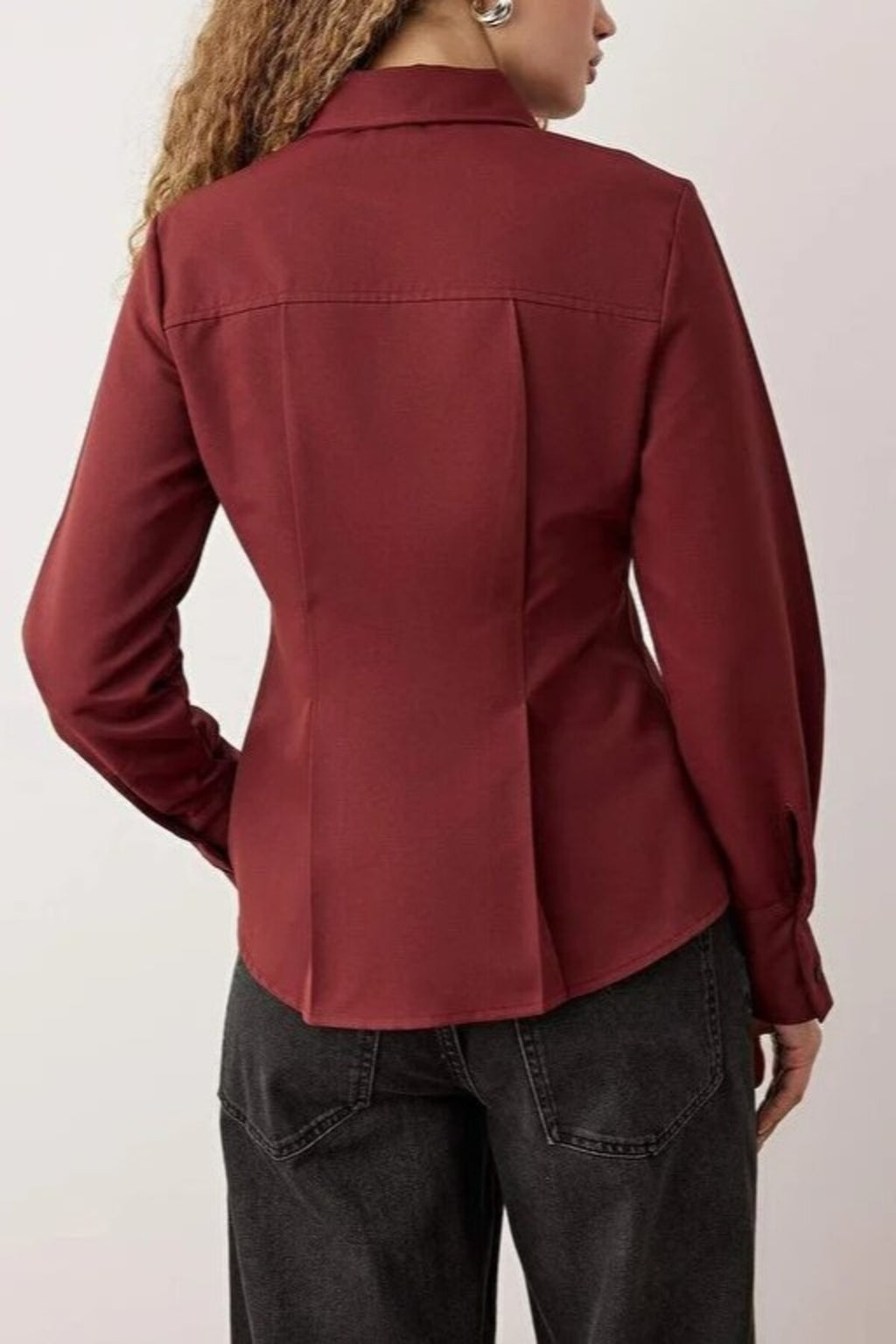 Zipper Detailed Shirt