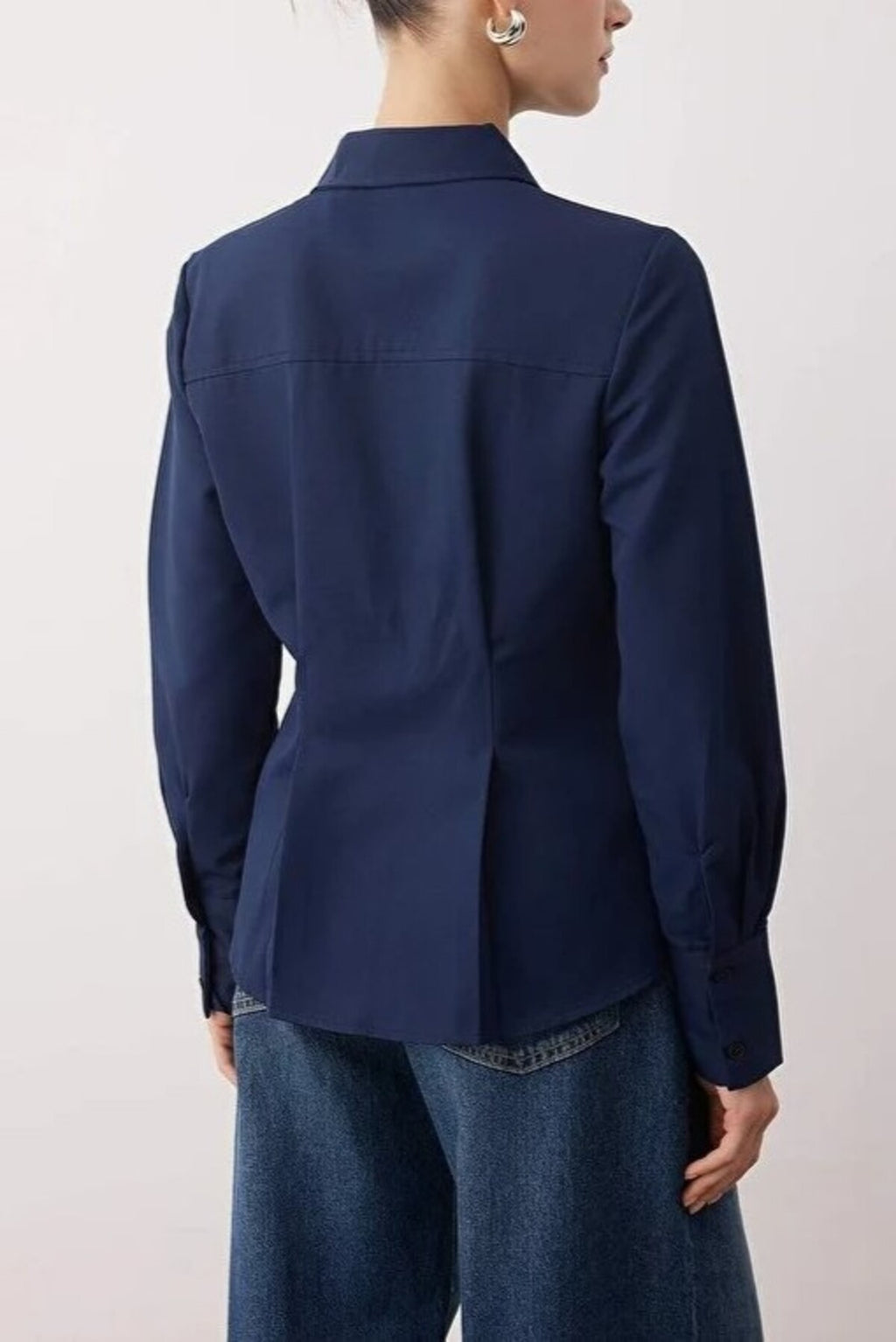 Zipper Detailed Shirt