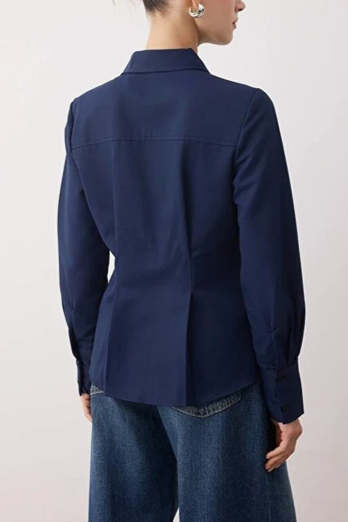 Zipper Detailed Shirt