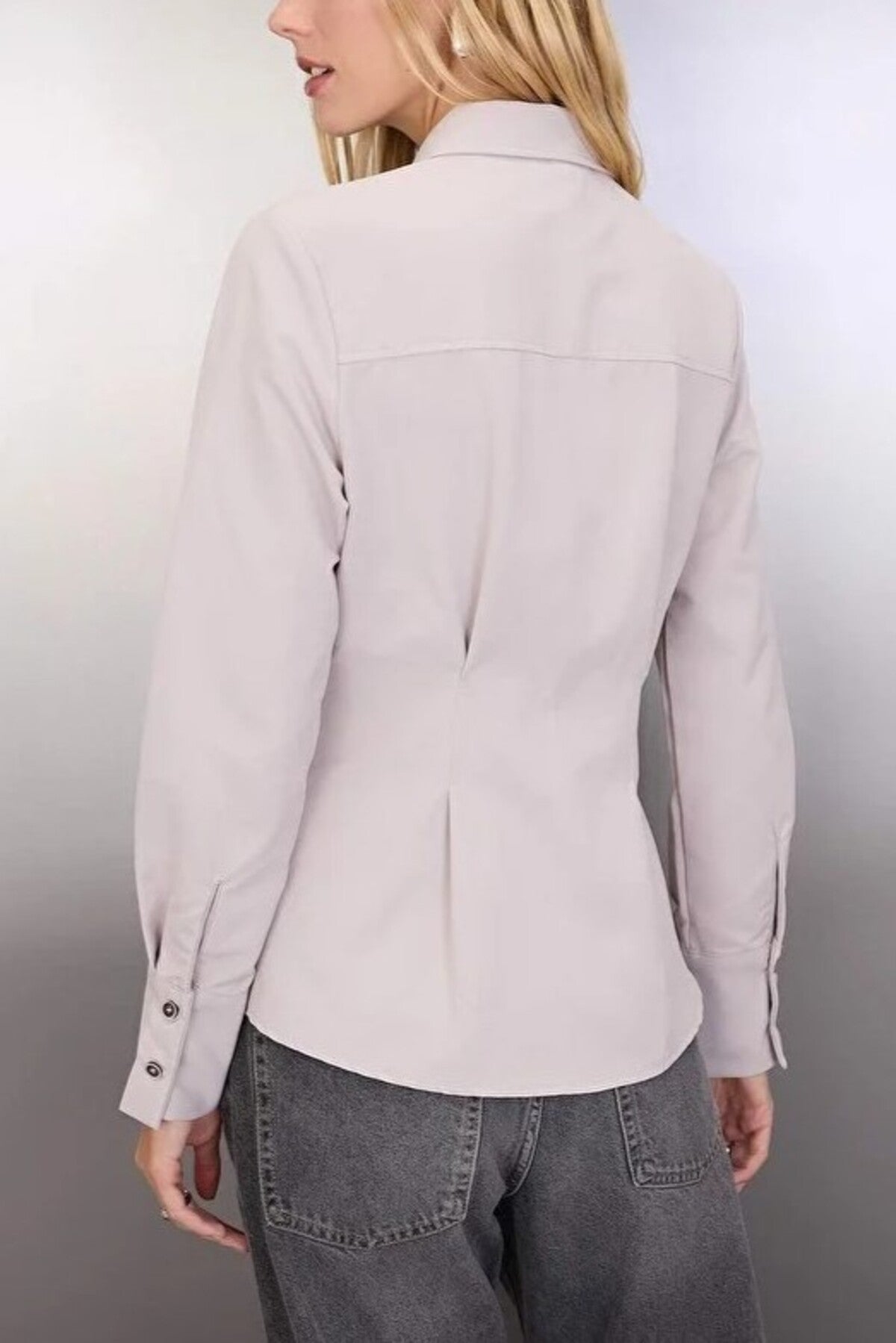 Zipper Detailed Shirt