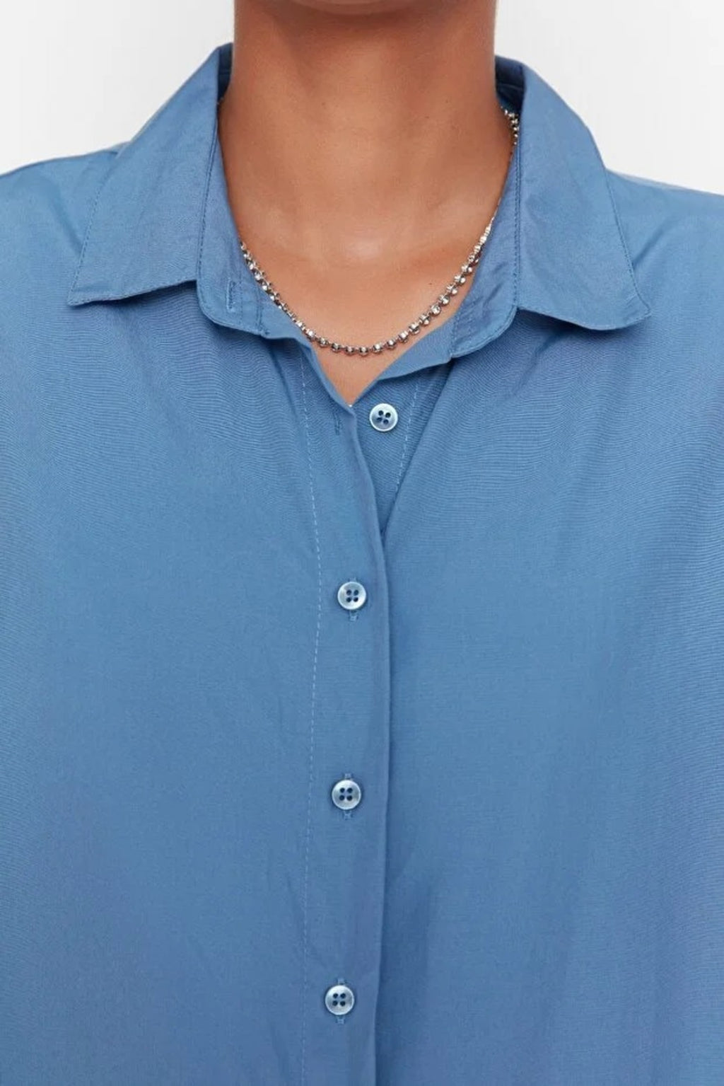 Loose Fit Cotton Woven Shirt