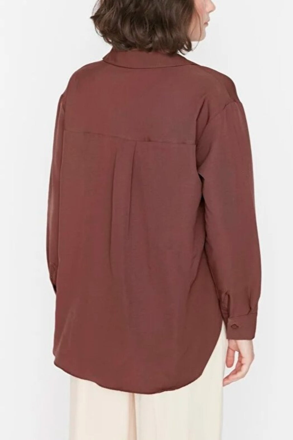 Loose Fit Cotton Woven Shirt