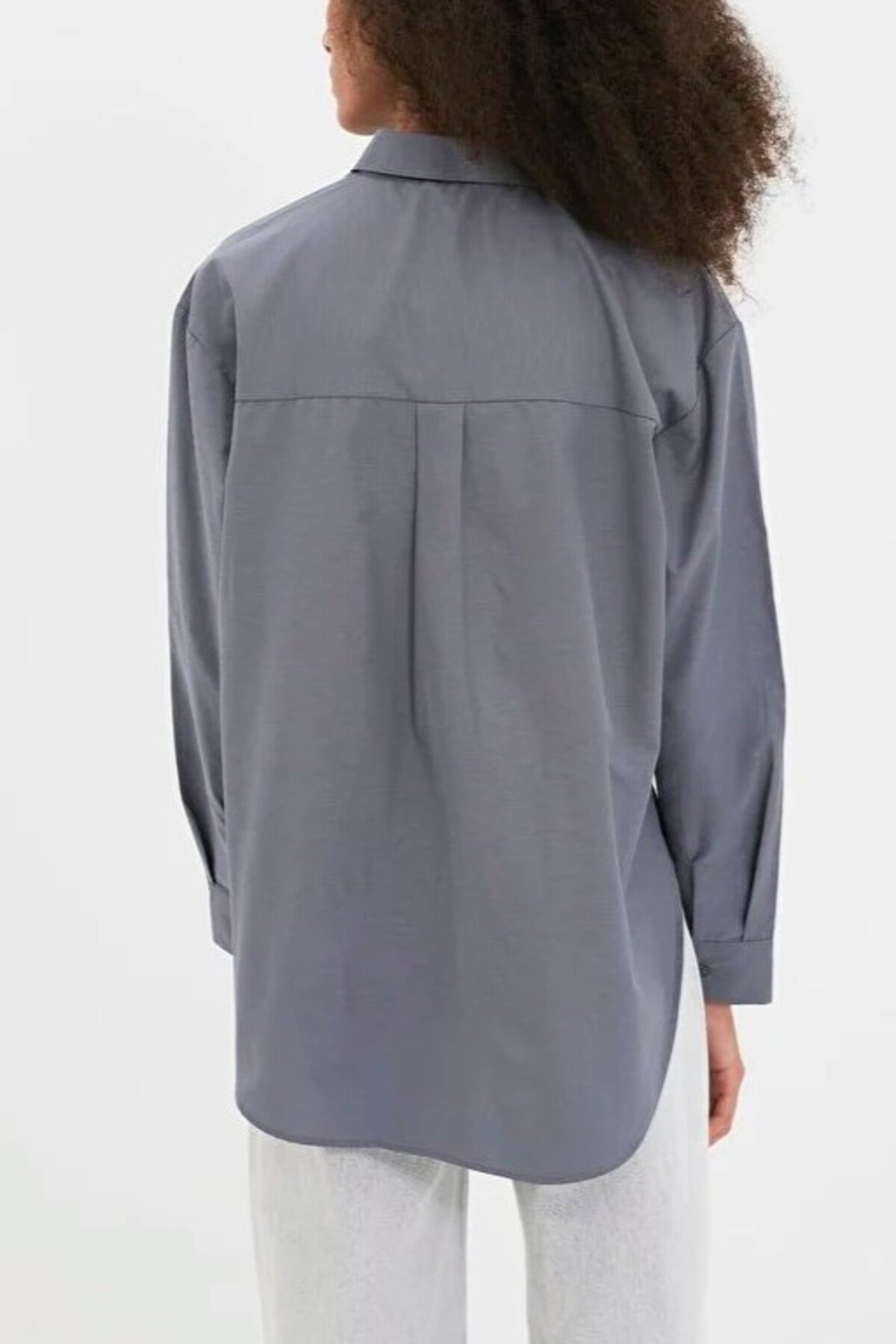 Loose Fit Cotton Woven Shirt